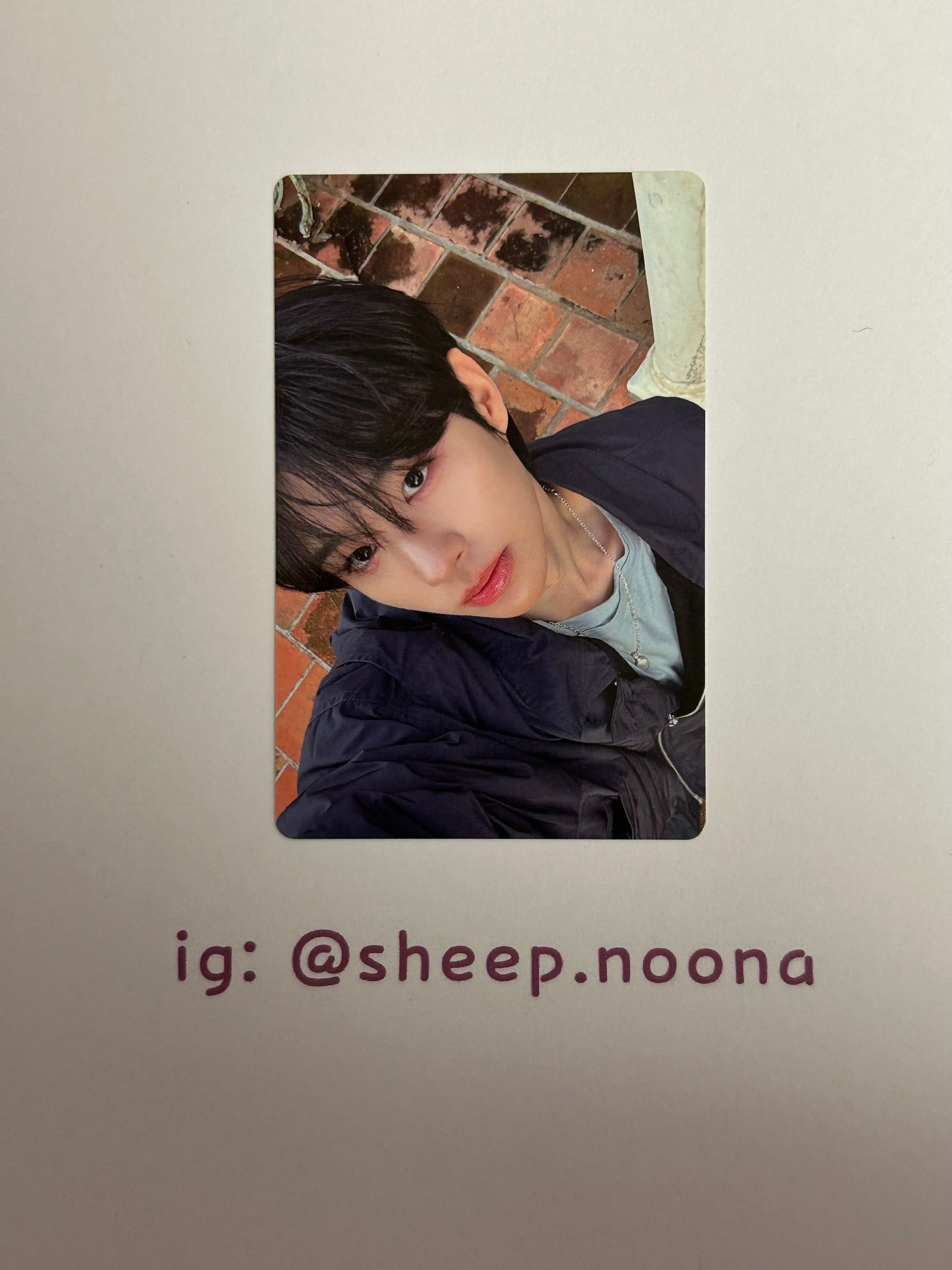 Photocards Sungmin CLOSE YOUR EYES