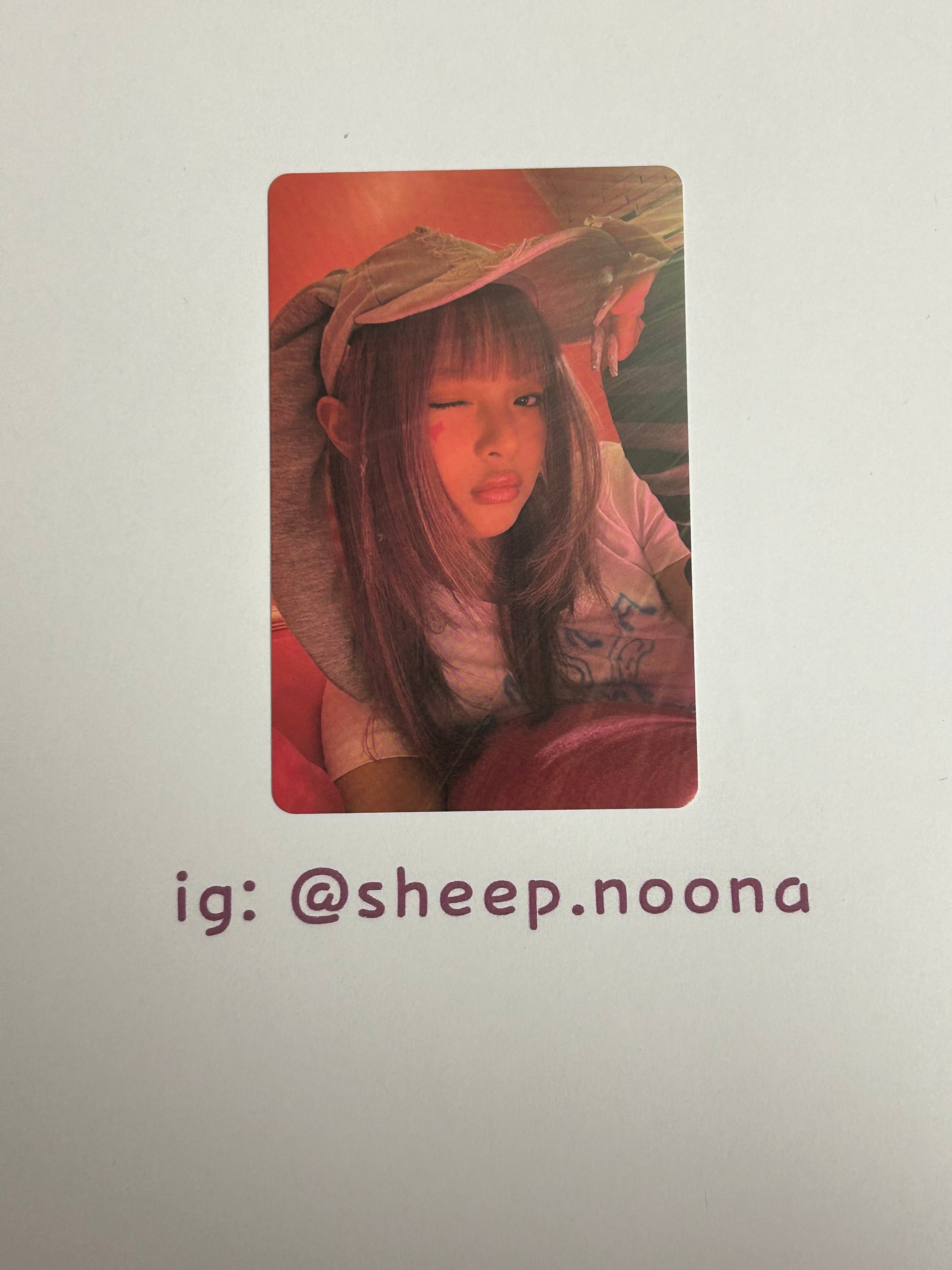 Photocards Hanni New Jeans