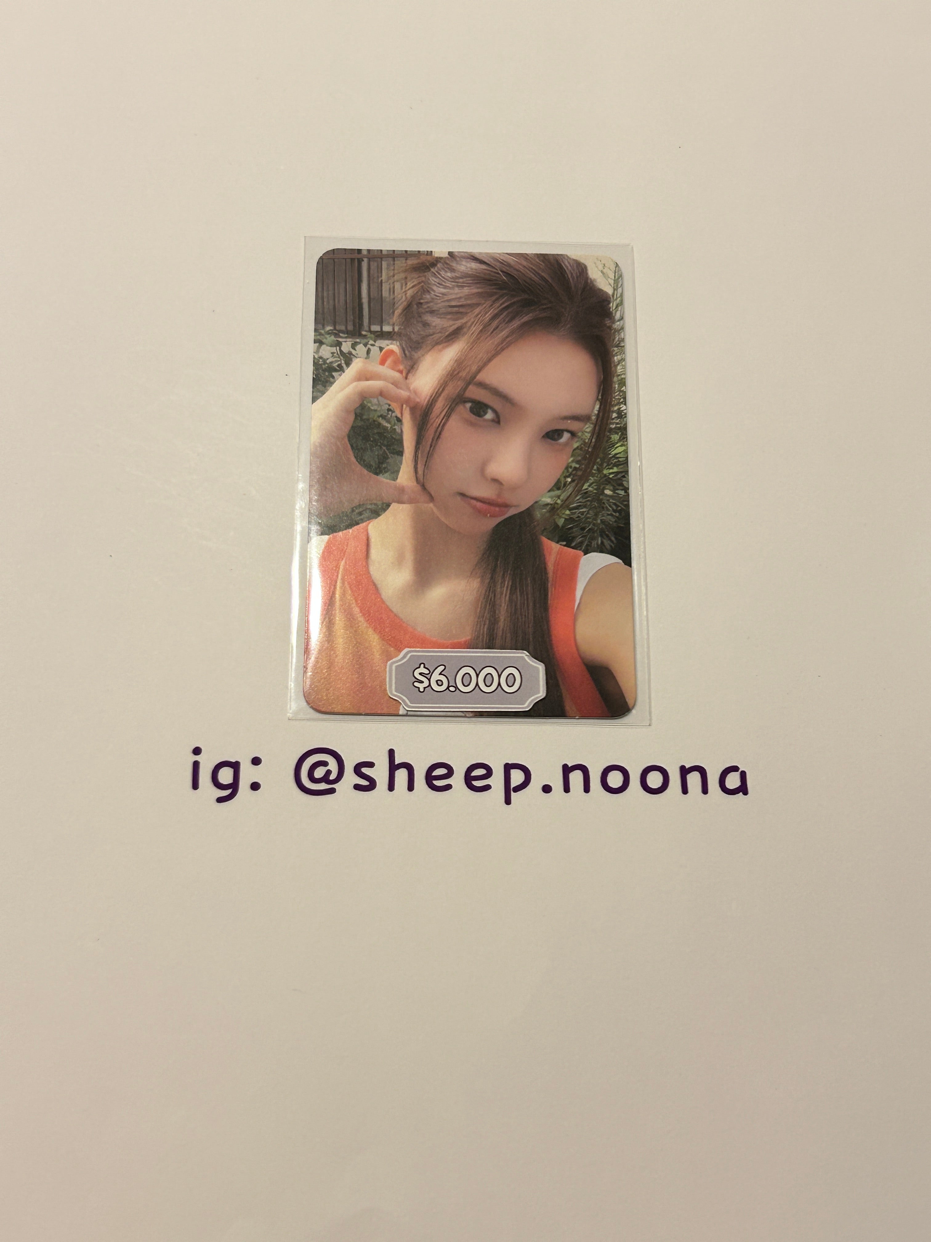 Photocards Yunah ILLIT