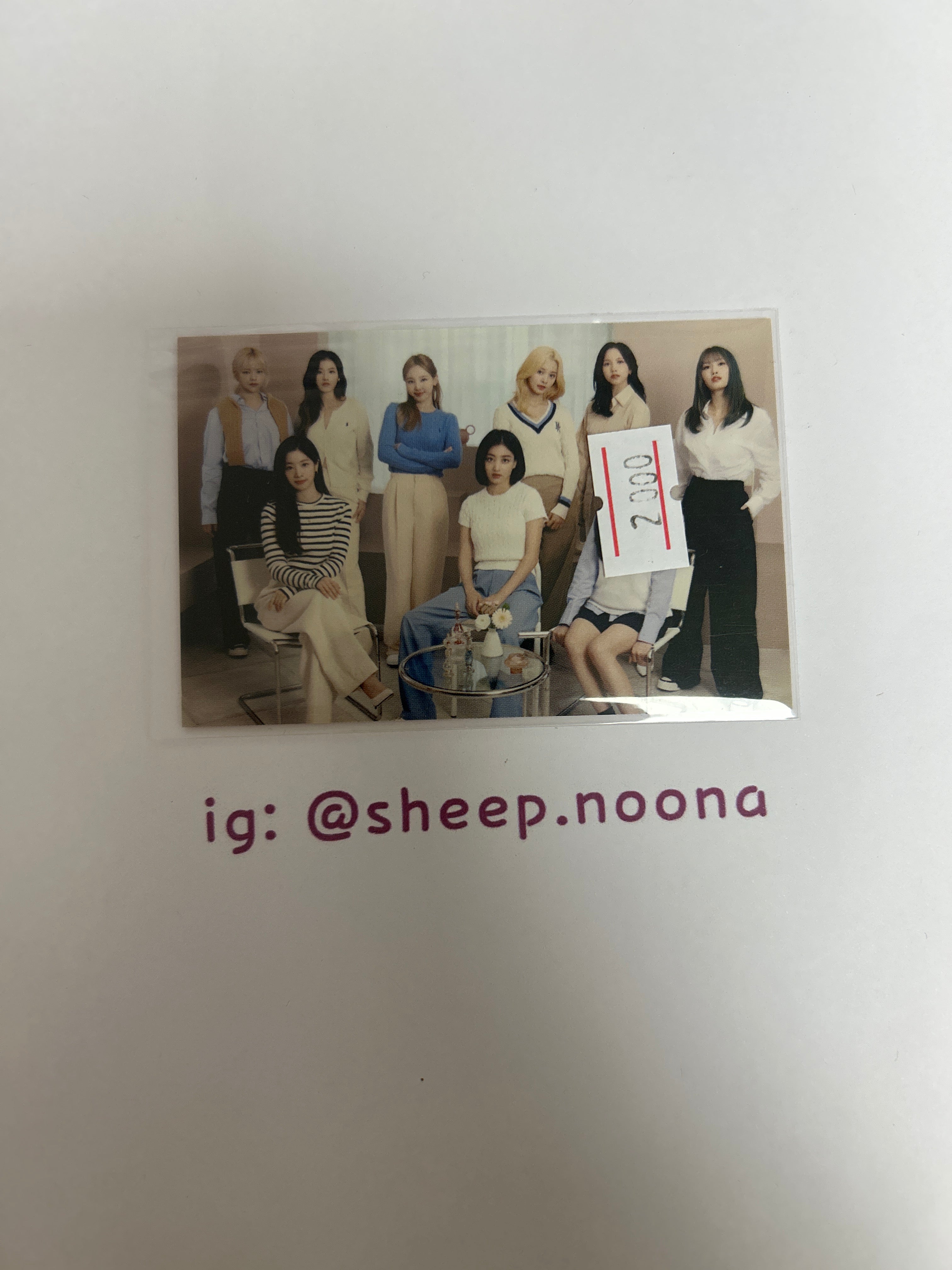 Photocards Units / Grupales Twice