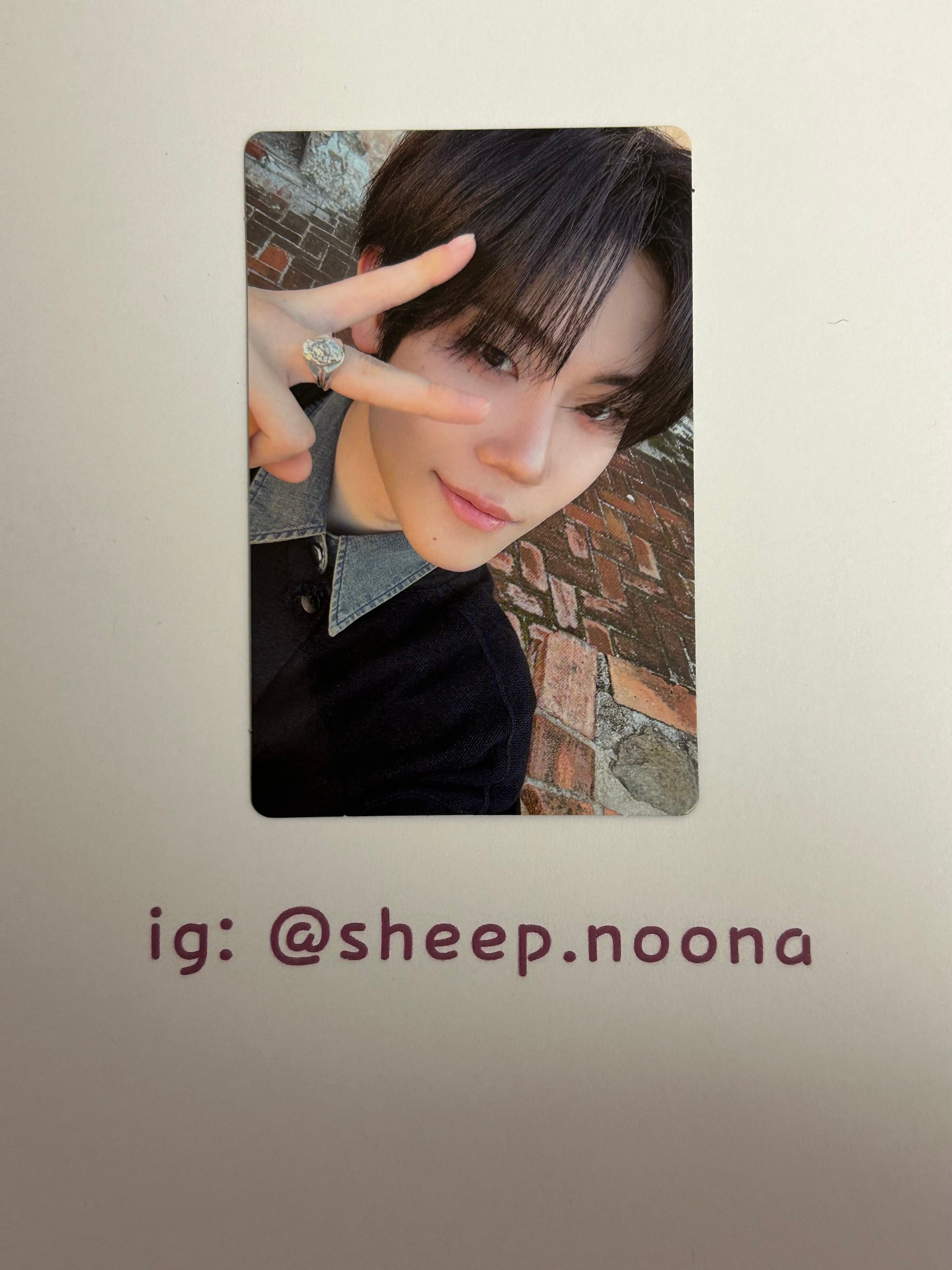 Photocards Yeojun CLOSE YOUR EYES