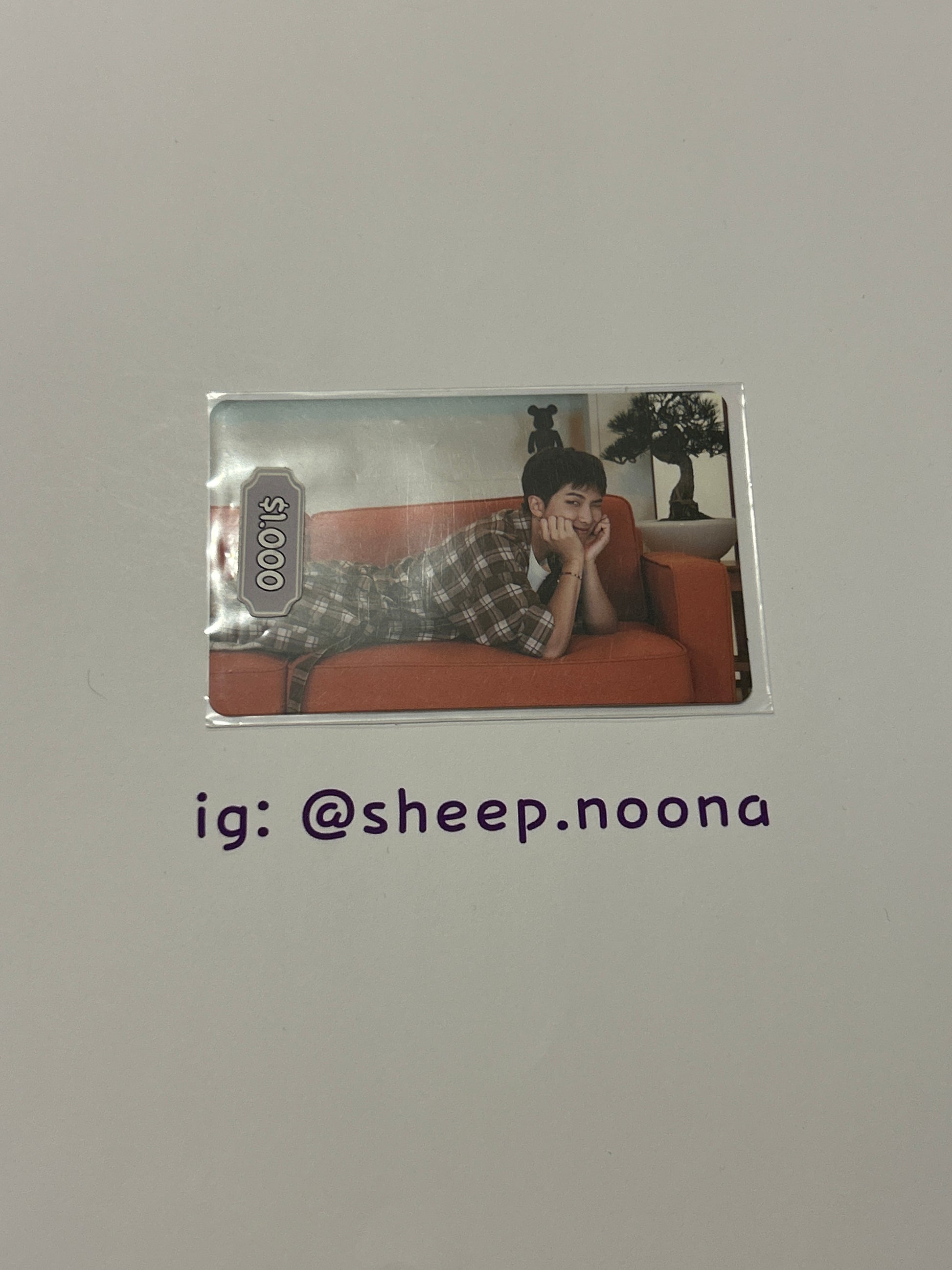 Photocard RM BTS