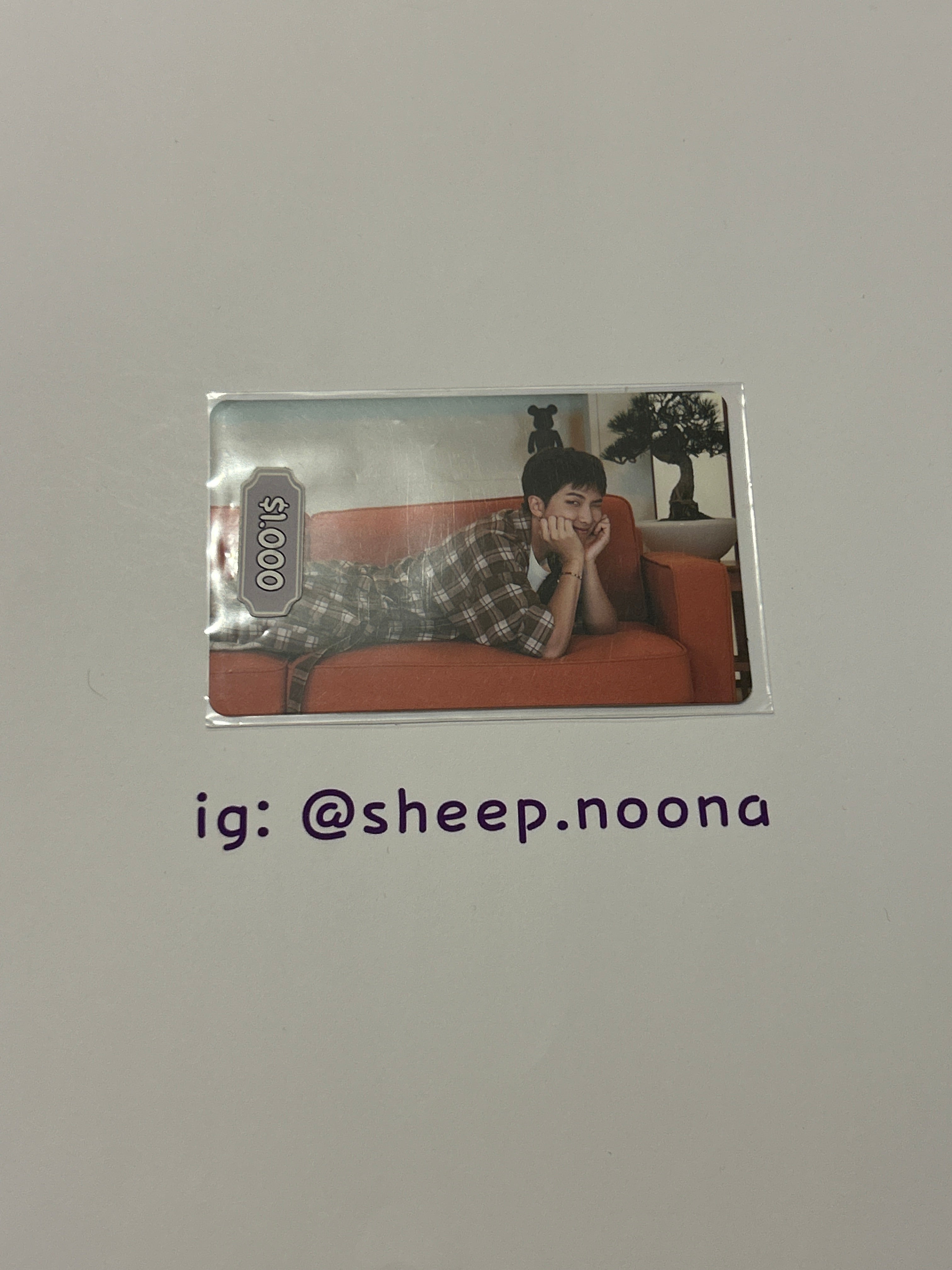 Photocard RM BTS