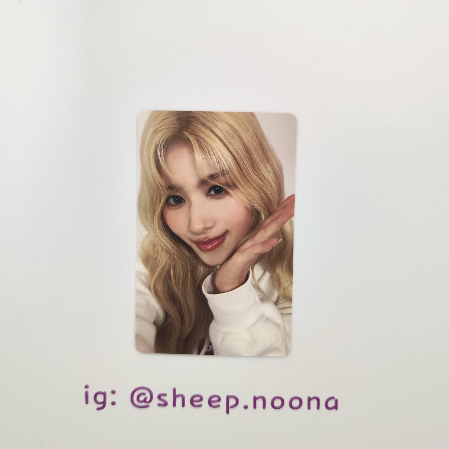 Photocard Sana Twice