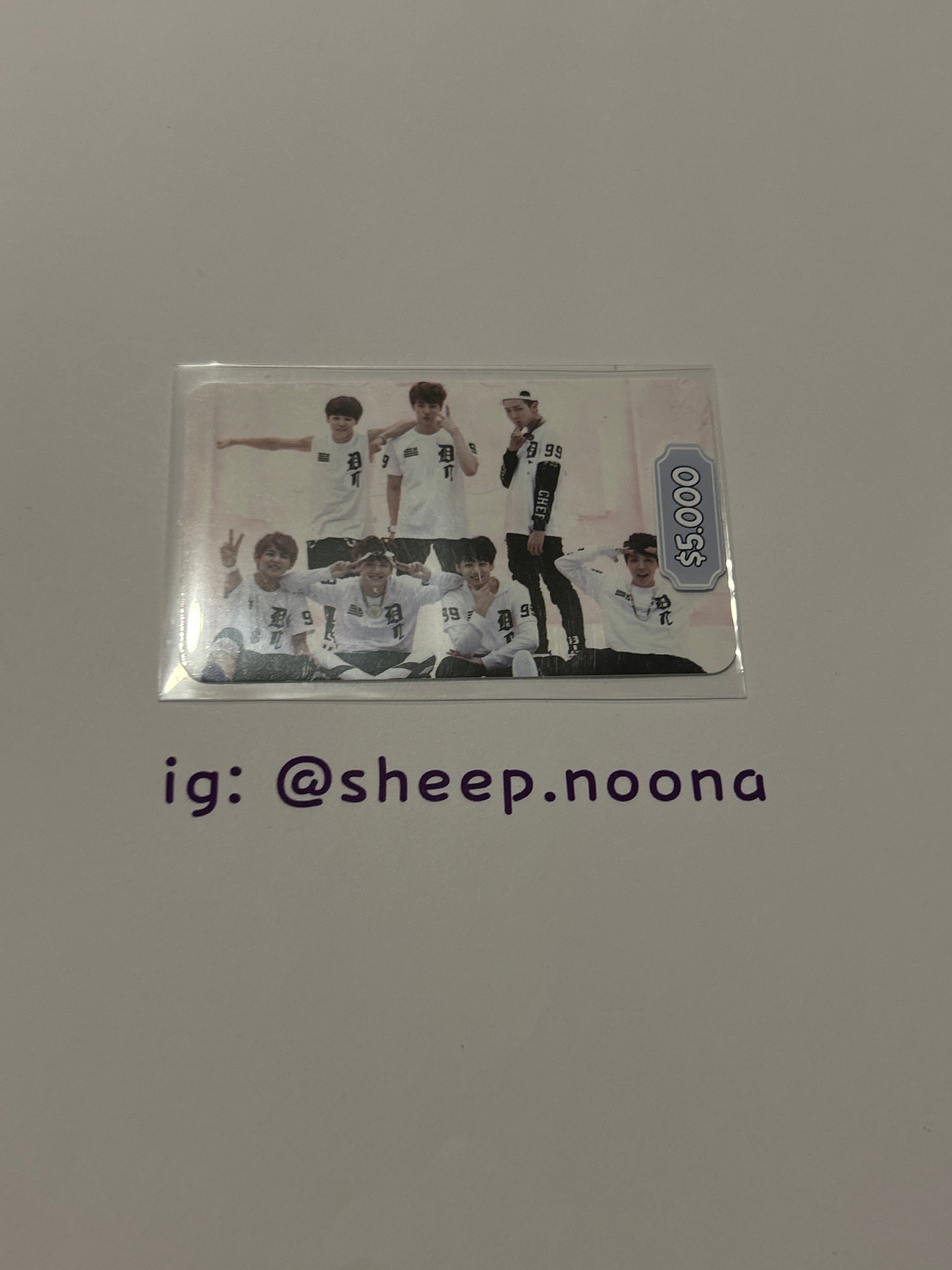 Photocards Units / Grupales BTS