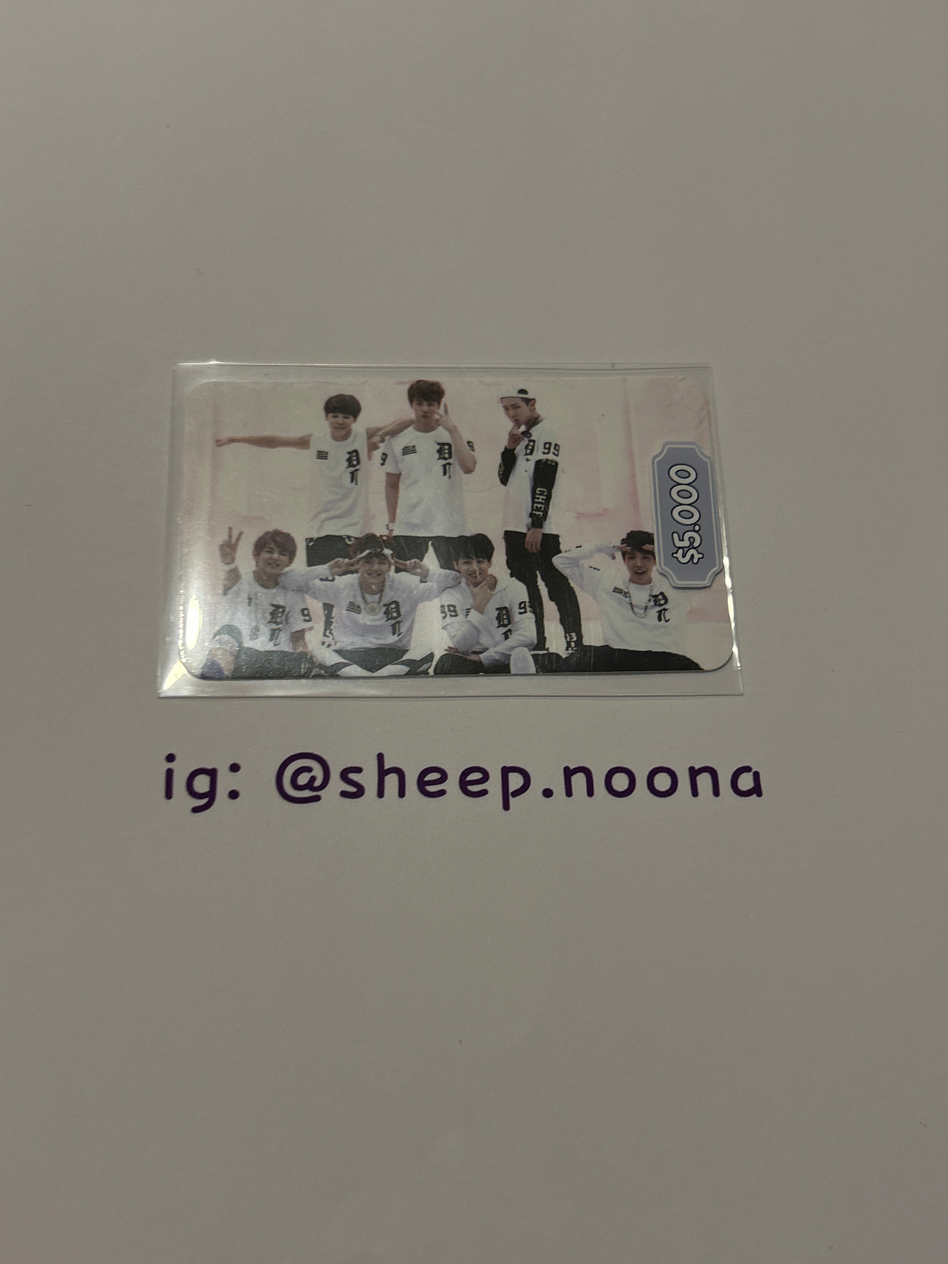Photocards Units / Grupales BTS