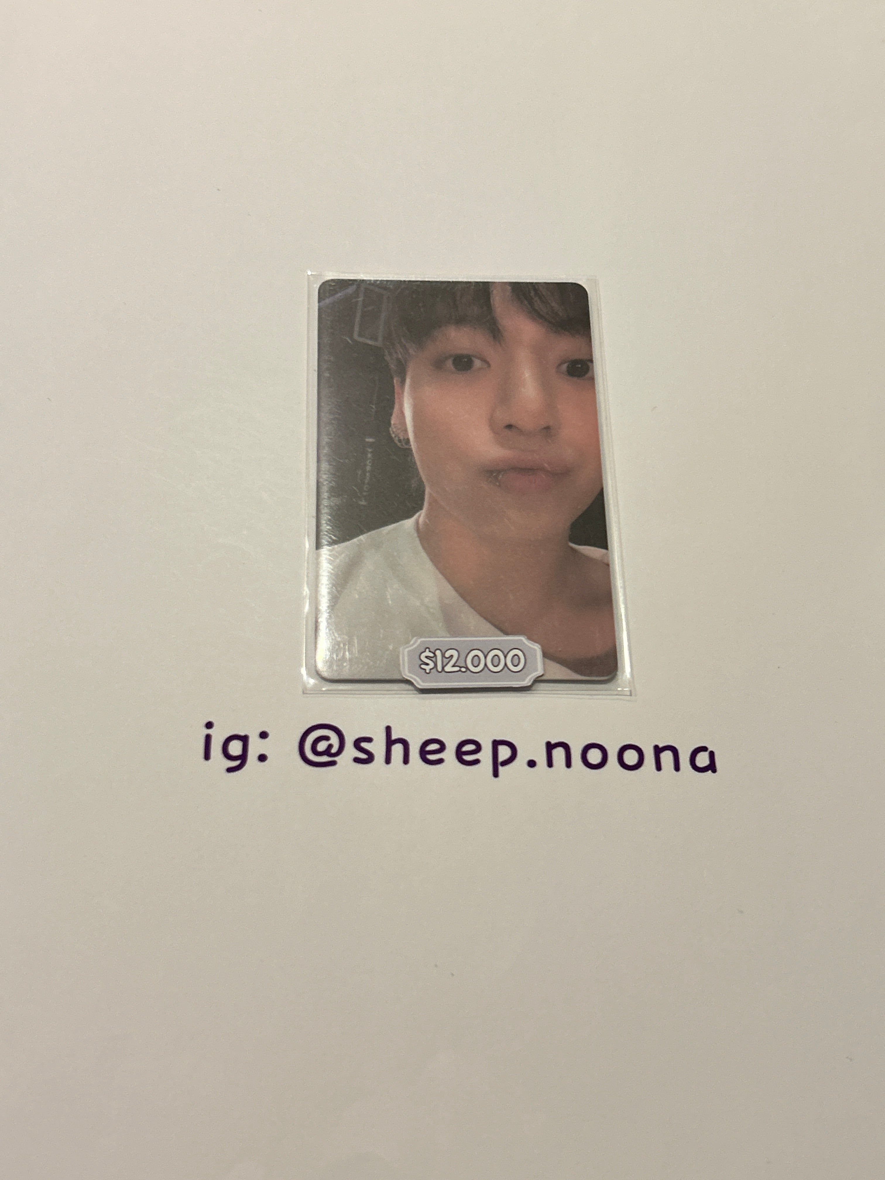 Photocards Jungkook BTS