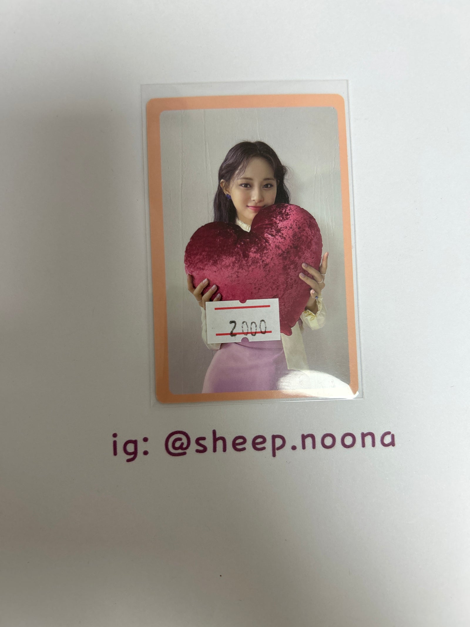Photocards Tzuyu Twice