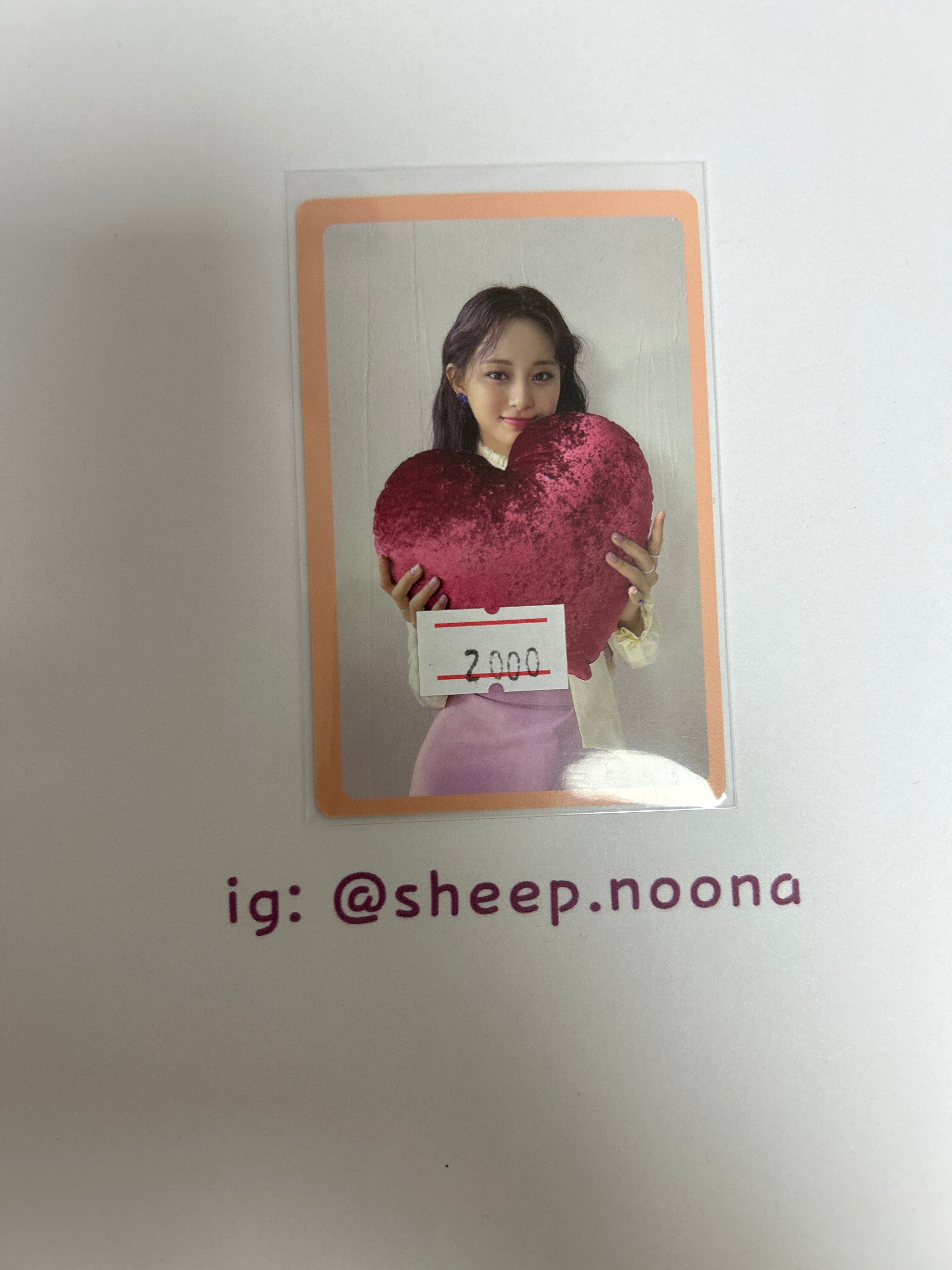 Photocards Tzuyu Twice