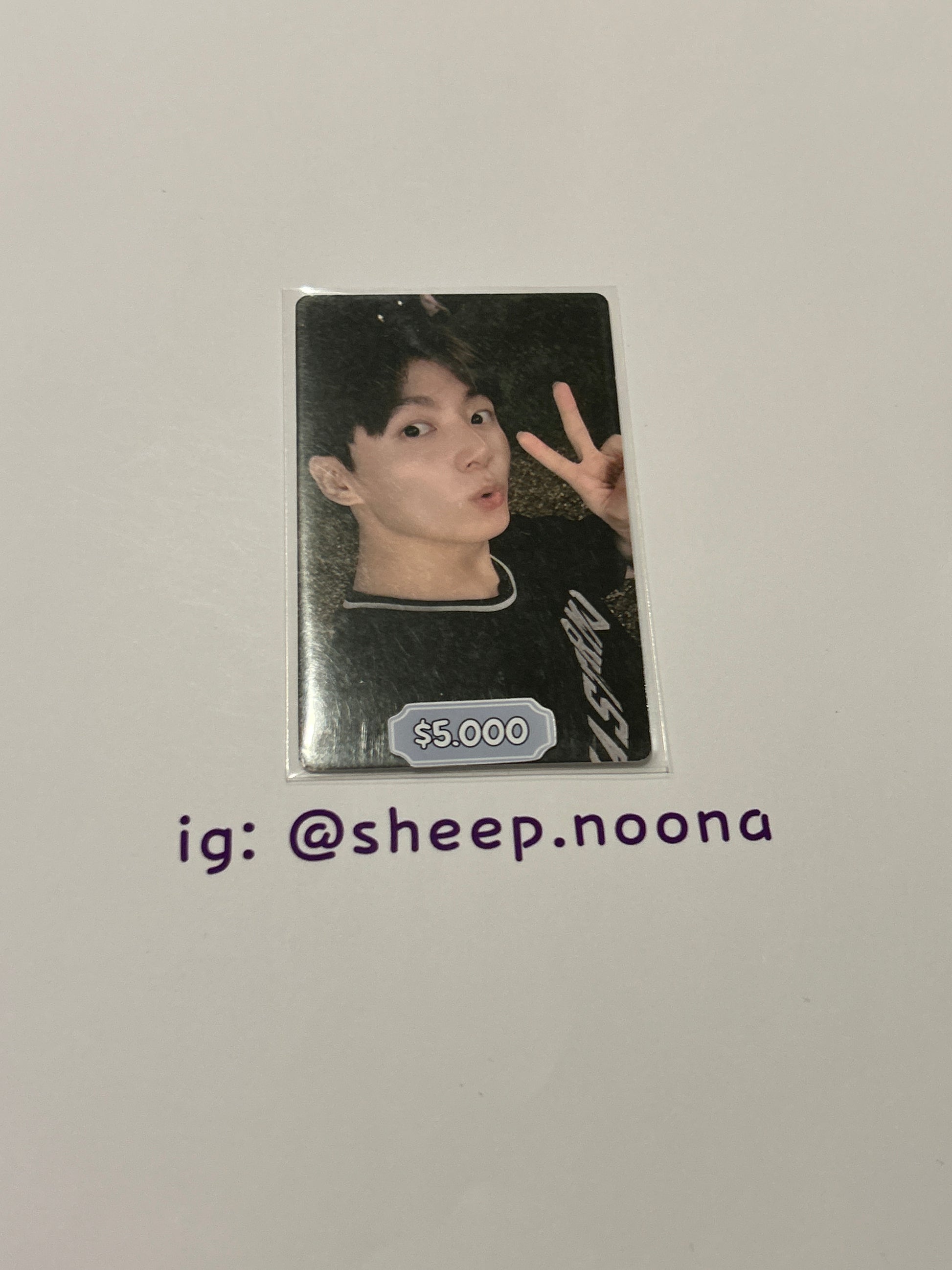 Photocards Jungkook BTS