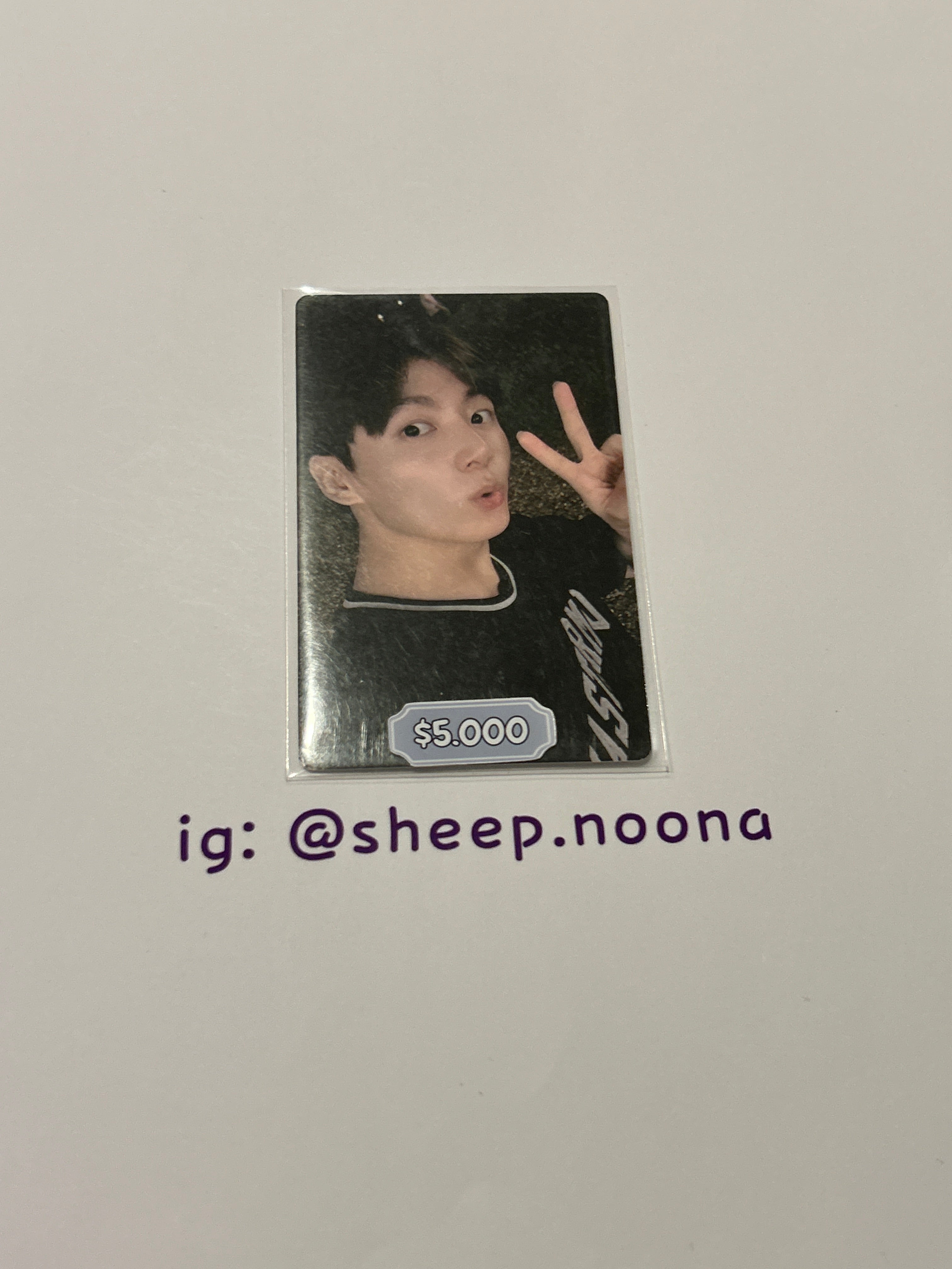 Photocards Jungkook BTS