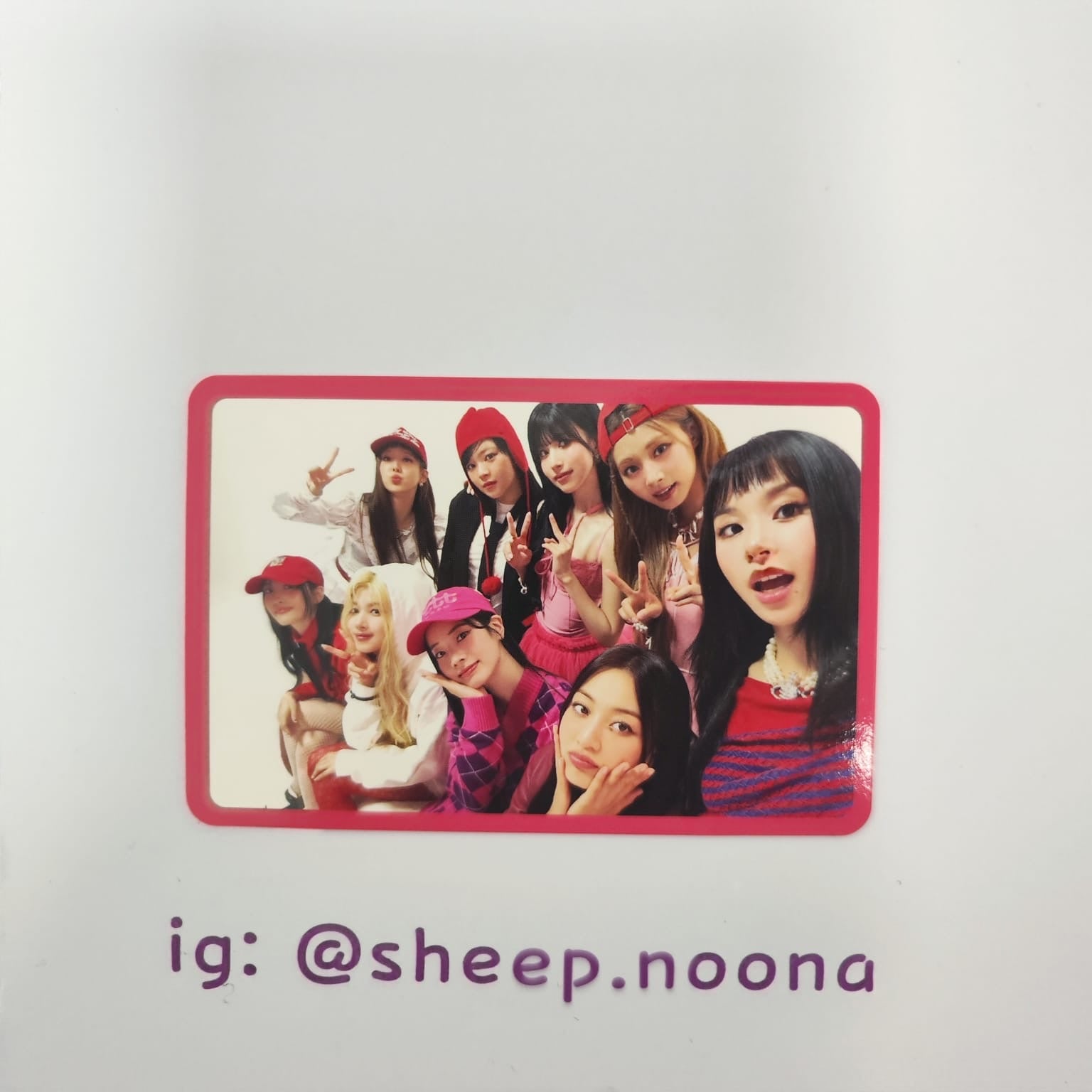 Photocards Units / Grupales Twice