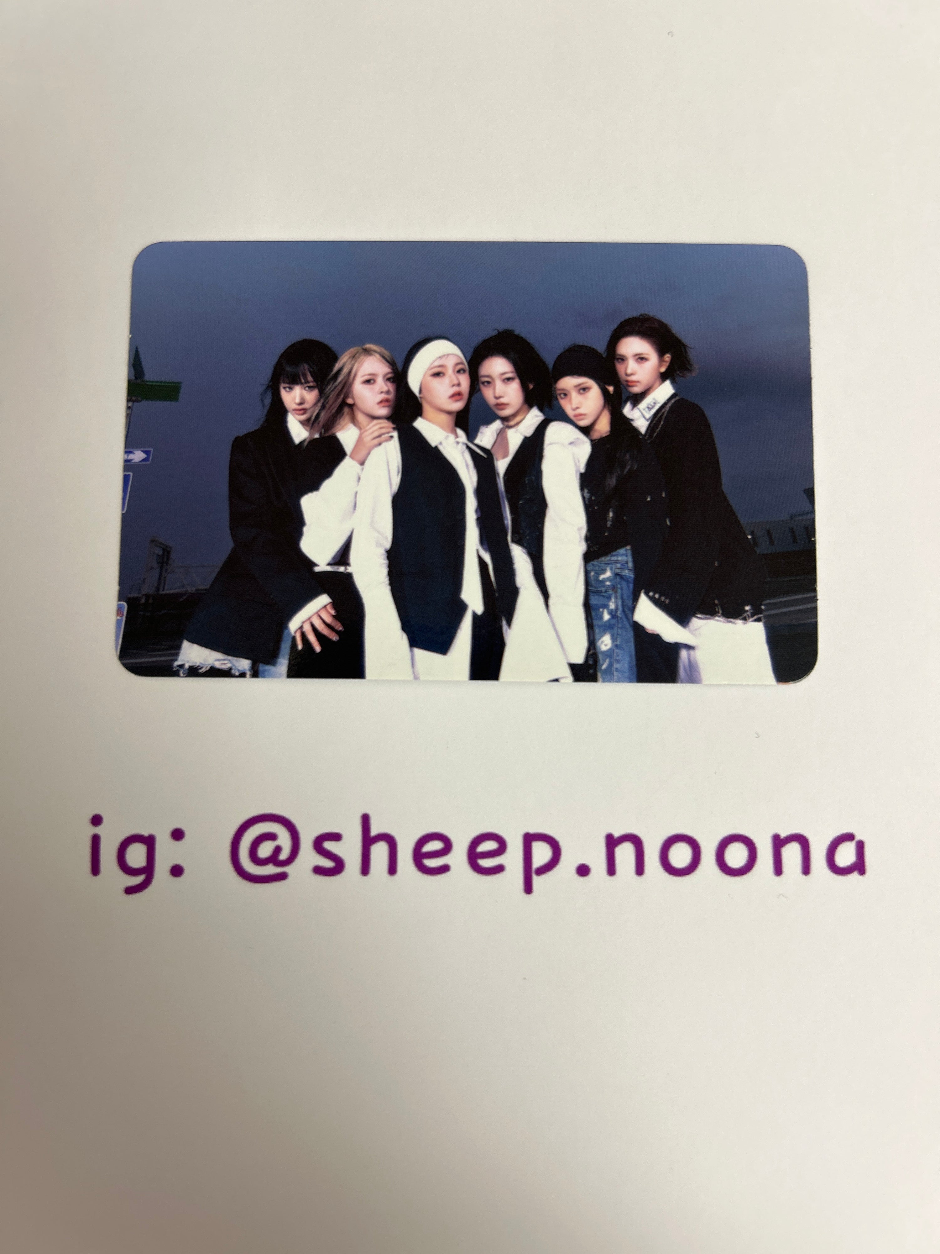 Photocards Nmixx Units/Grupales
