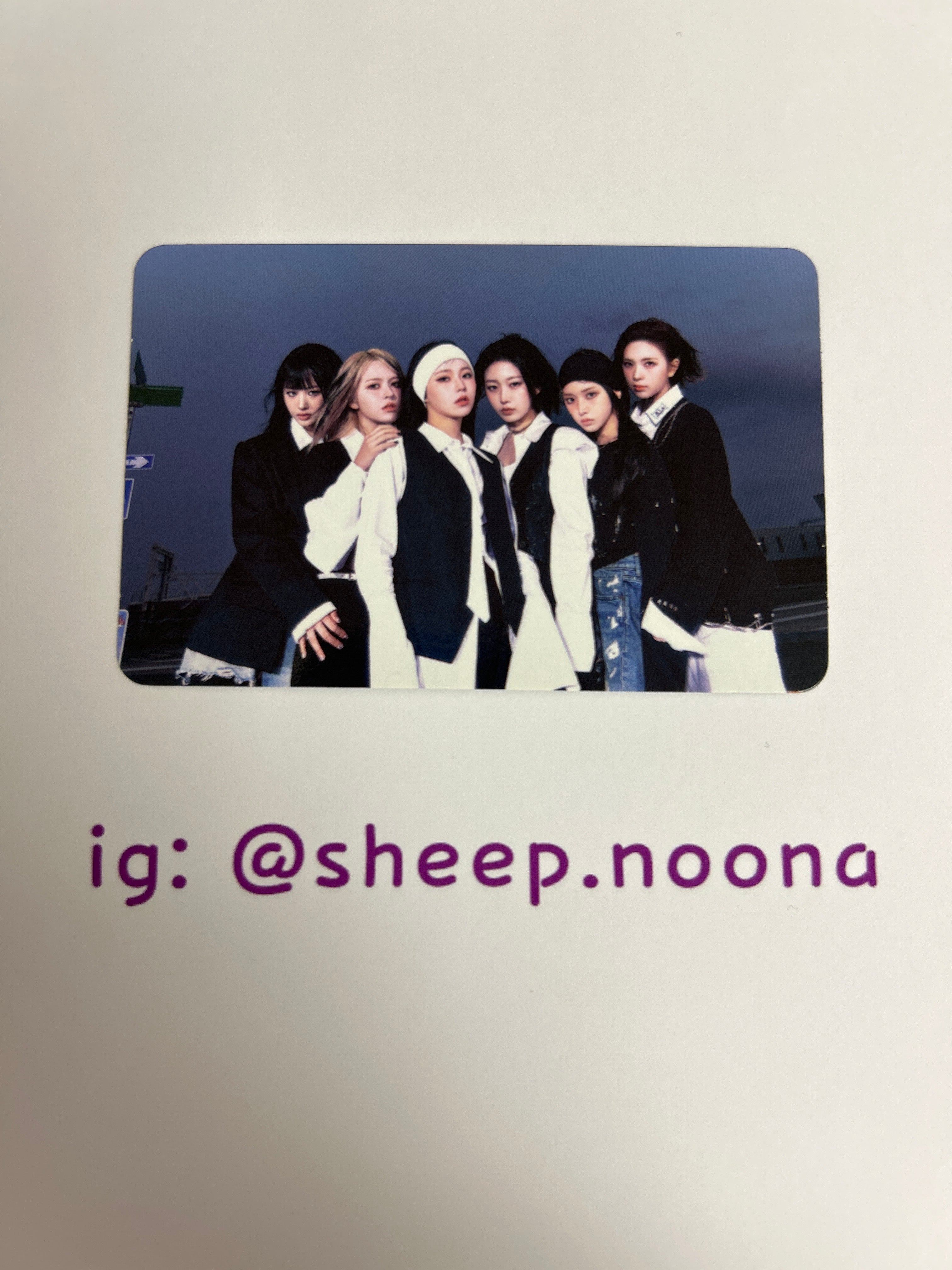 Photocards Nmixx Units/Grupales
