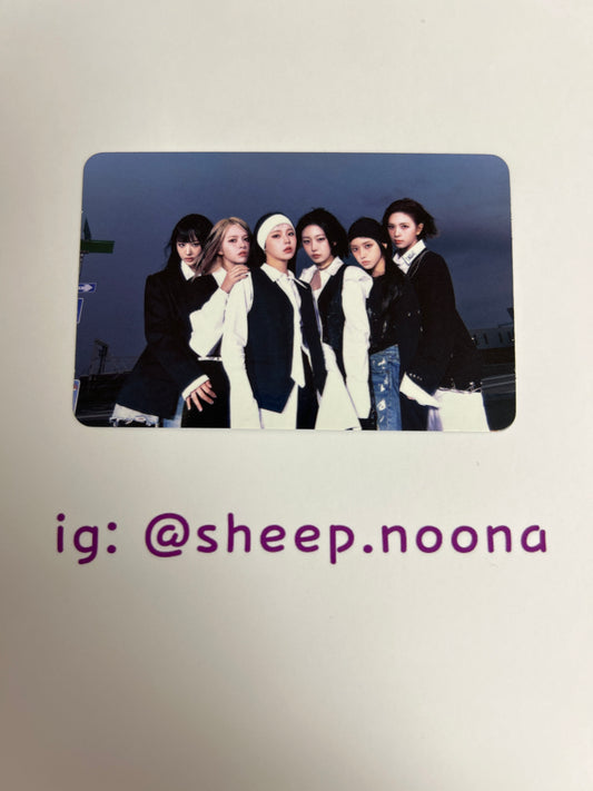 Photocards Nmixx Units/Grupales