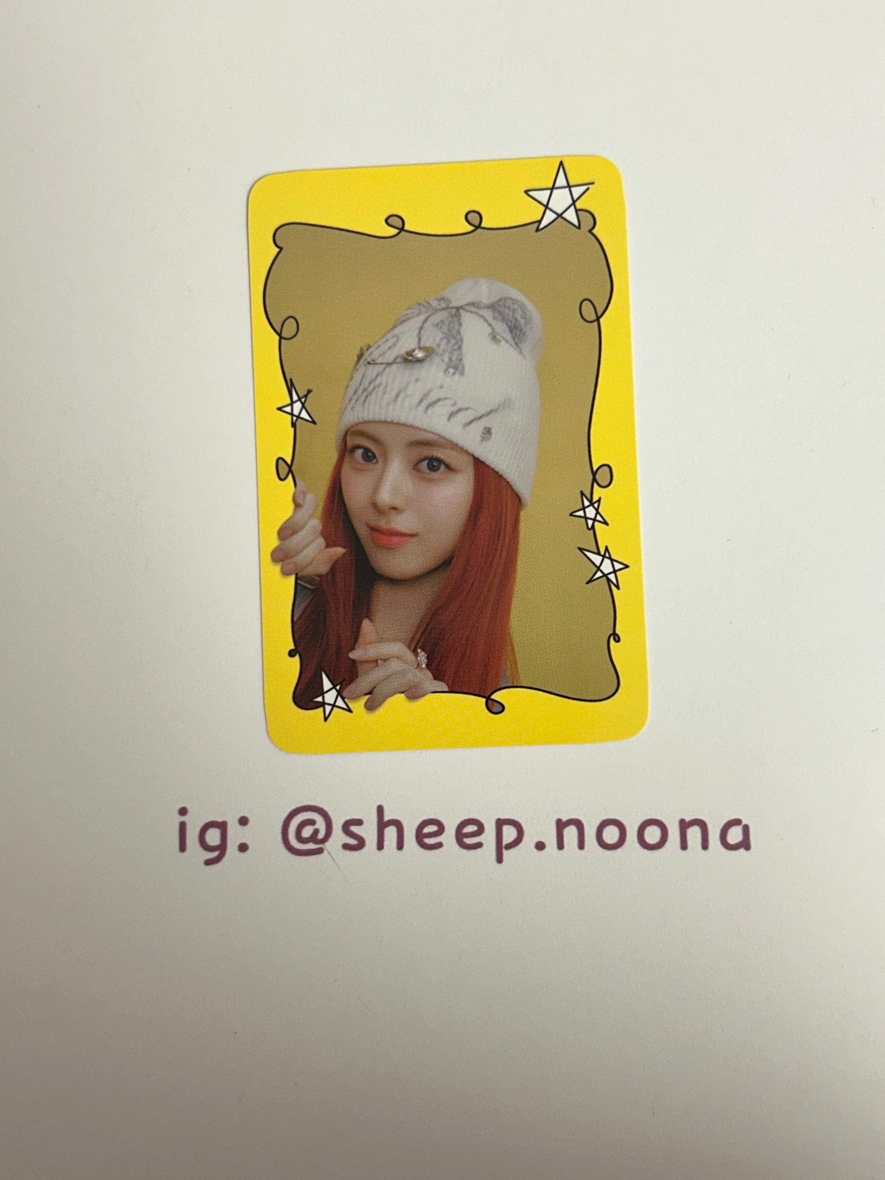 Photocards Yuna Itzy