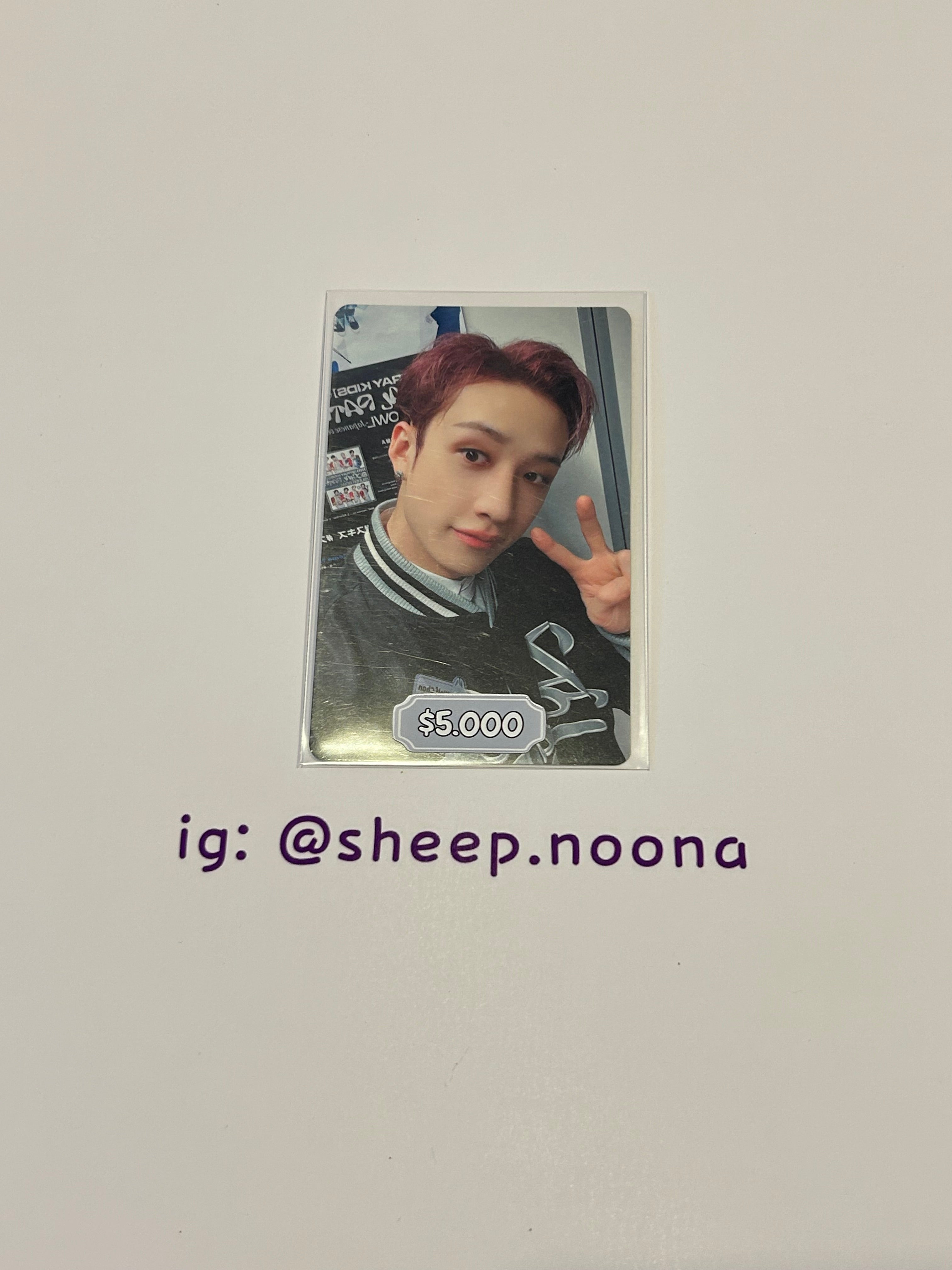 Photocards Bangchan SKZ
