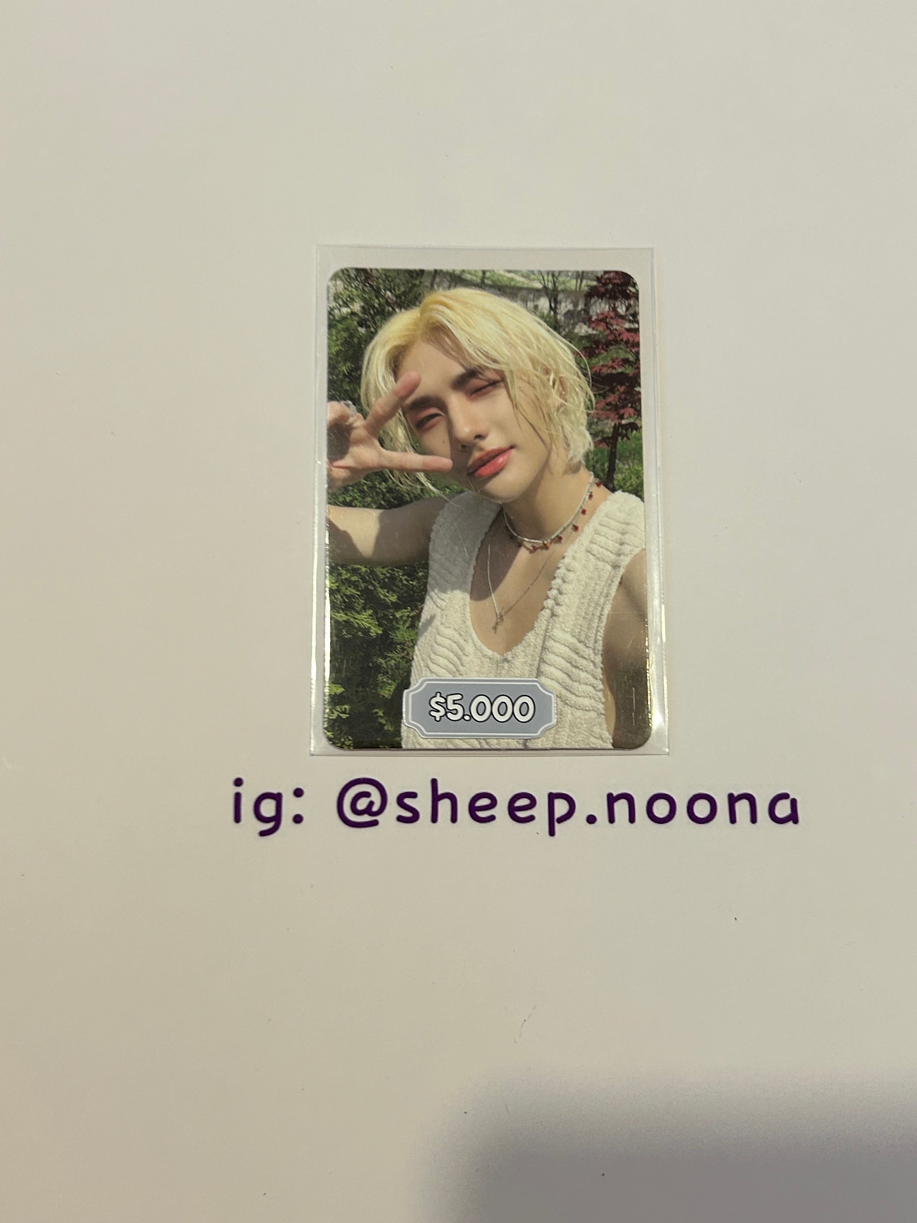 Photocards Hyunjin SKZ