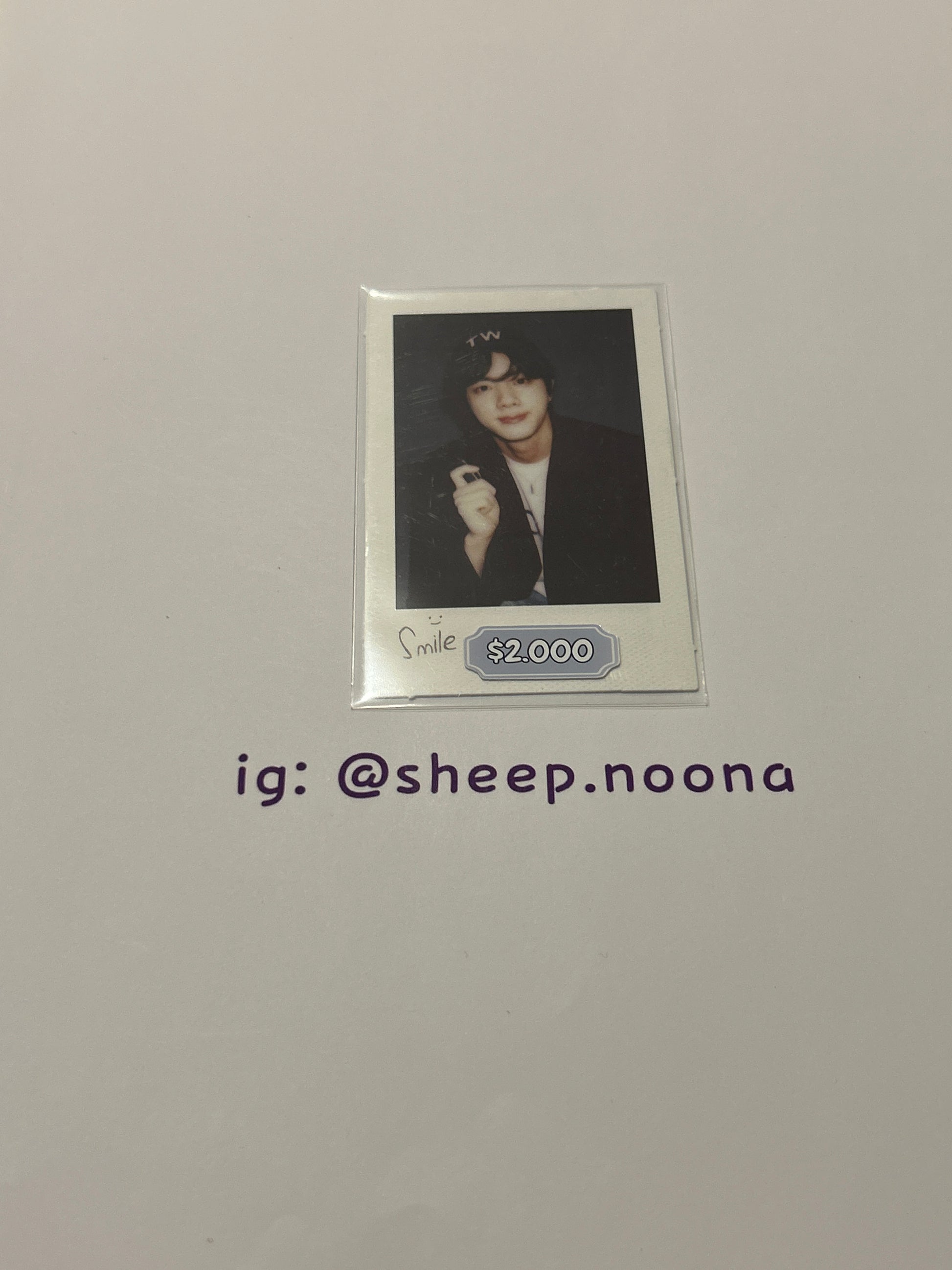 Photocards Jin BTS