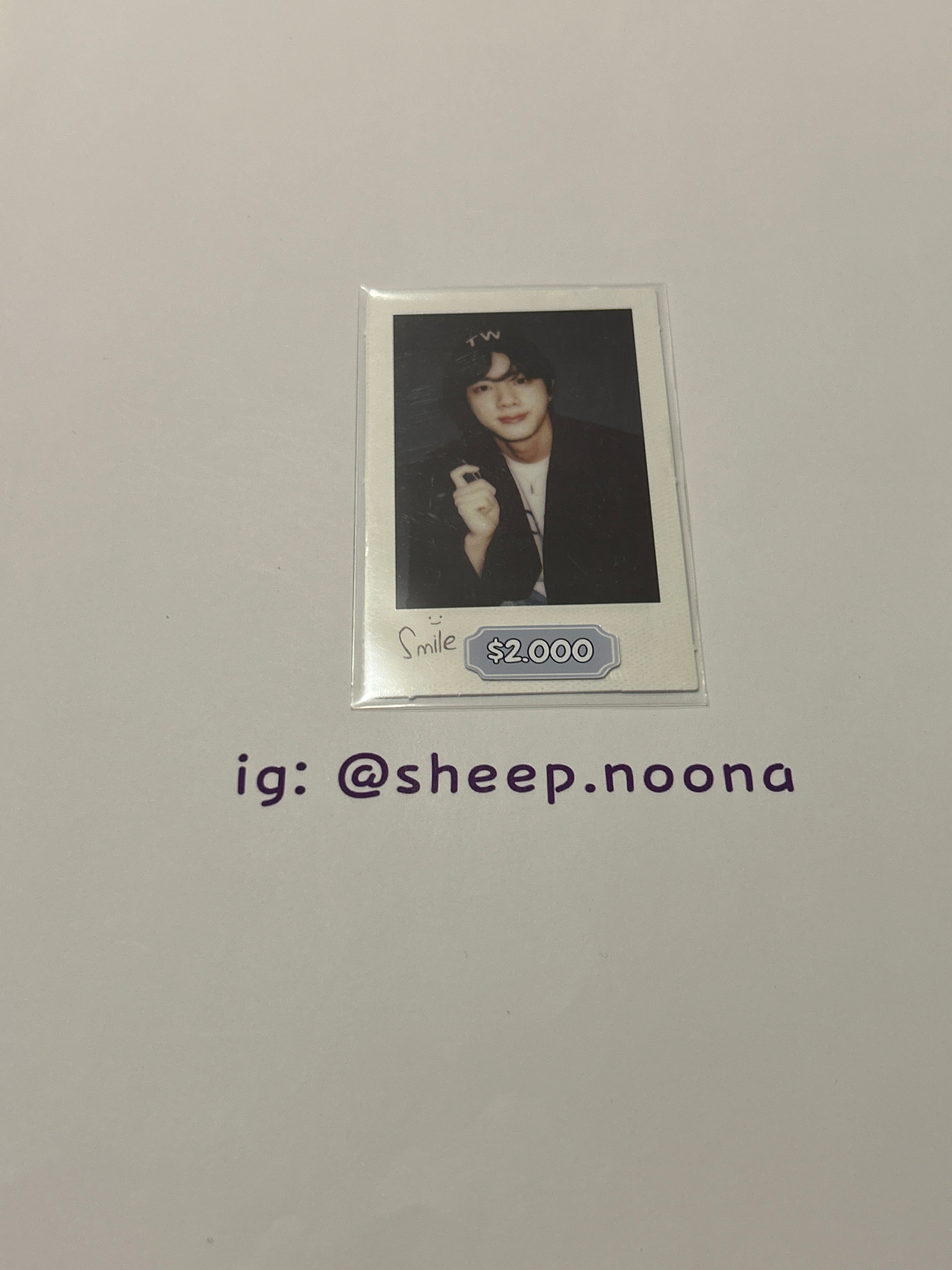 Photocards Jin BTS