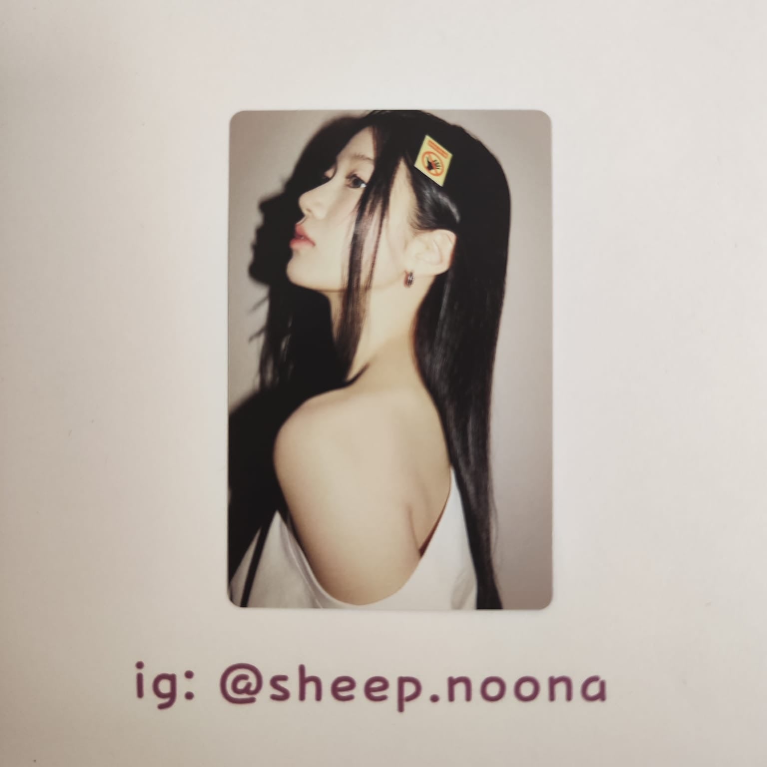 Photocard Kazuha Le Sserafim