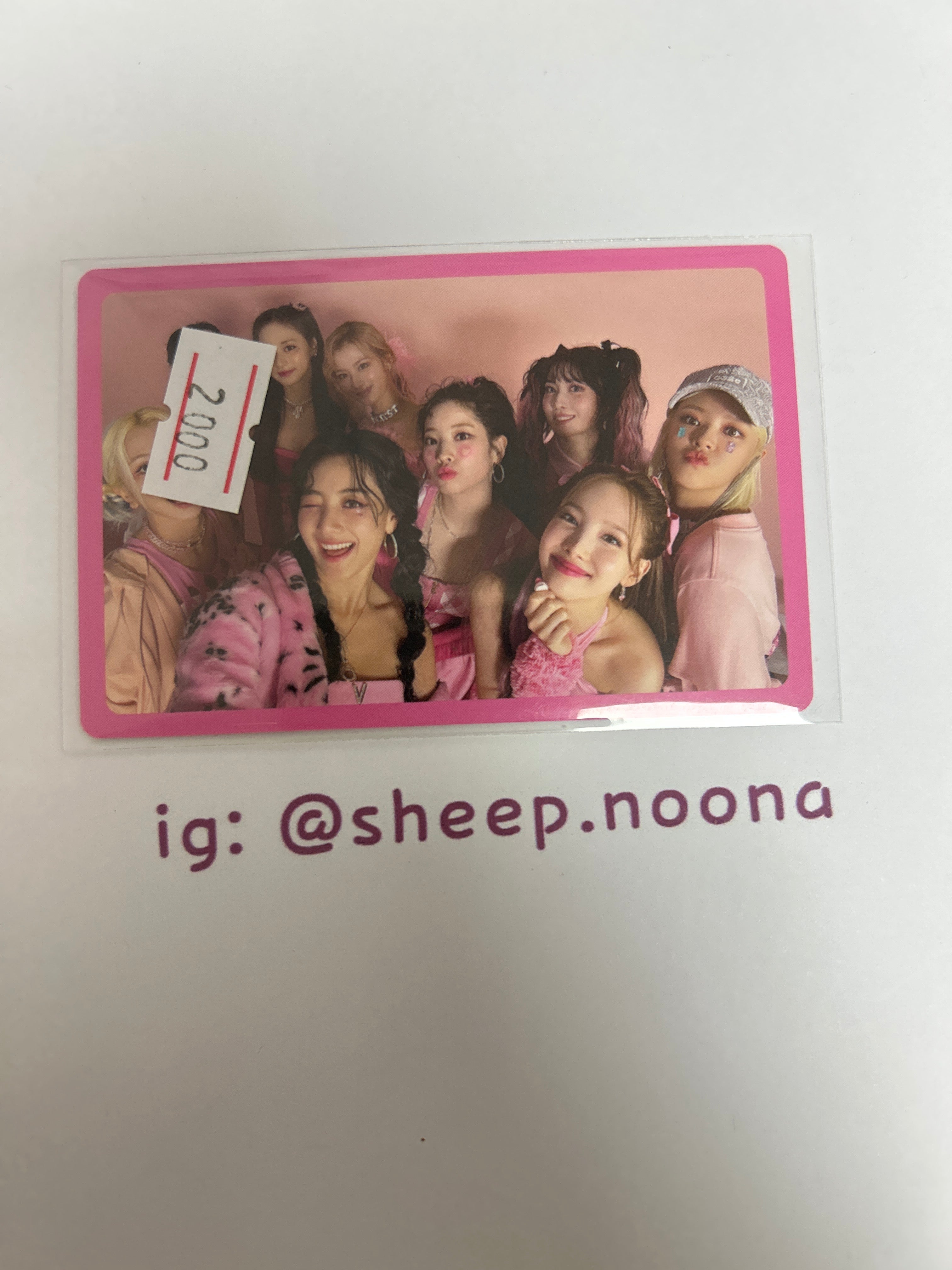Photocards Units / Grupales Twice