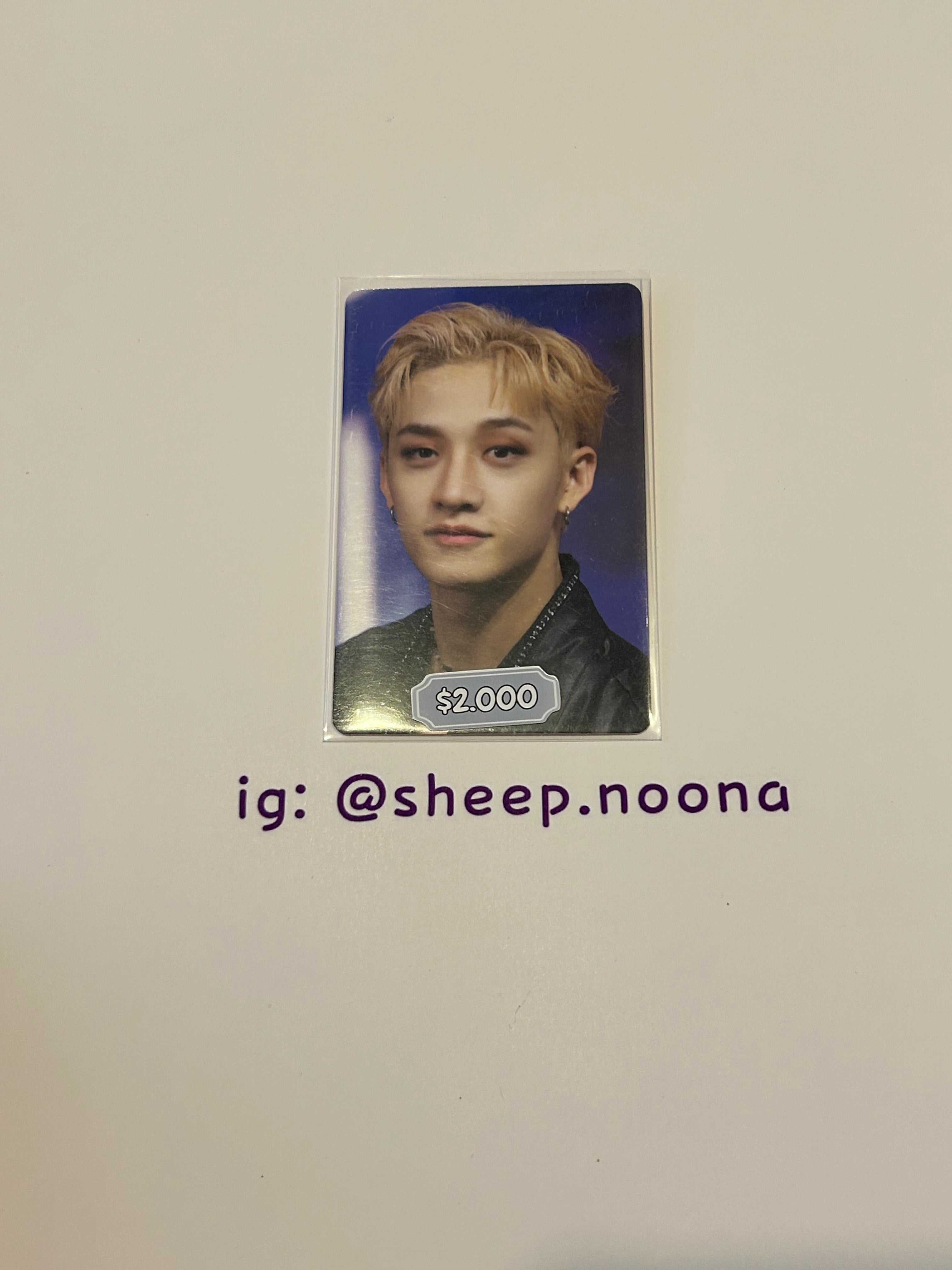 Photocards Bangchan SKZ