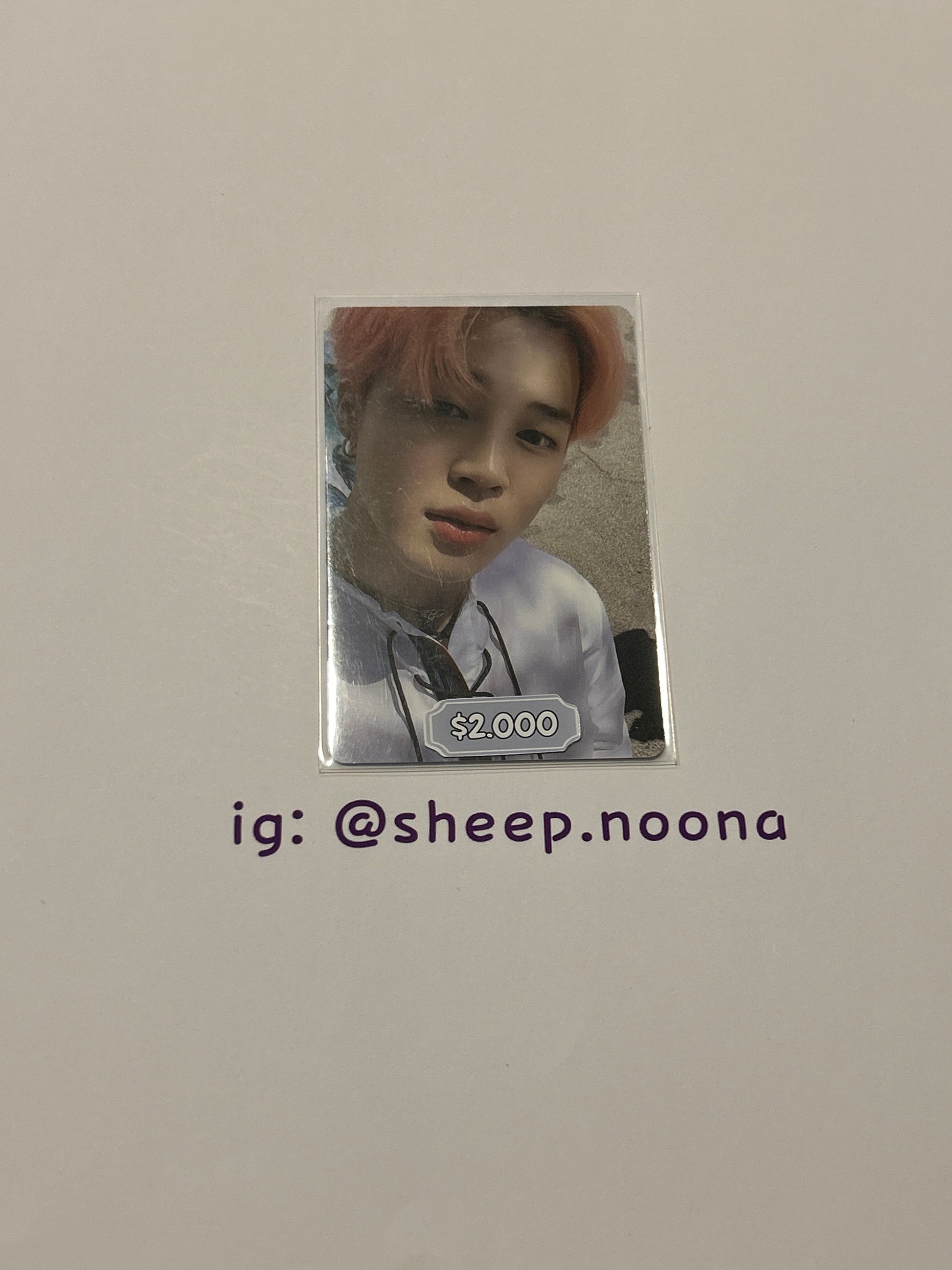 Photocards Jimin BTS