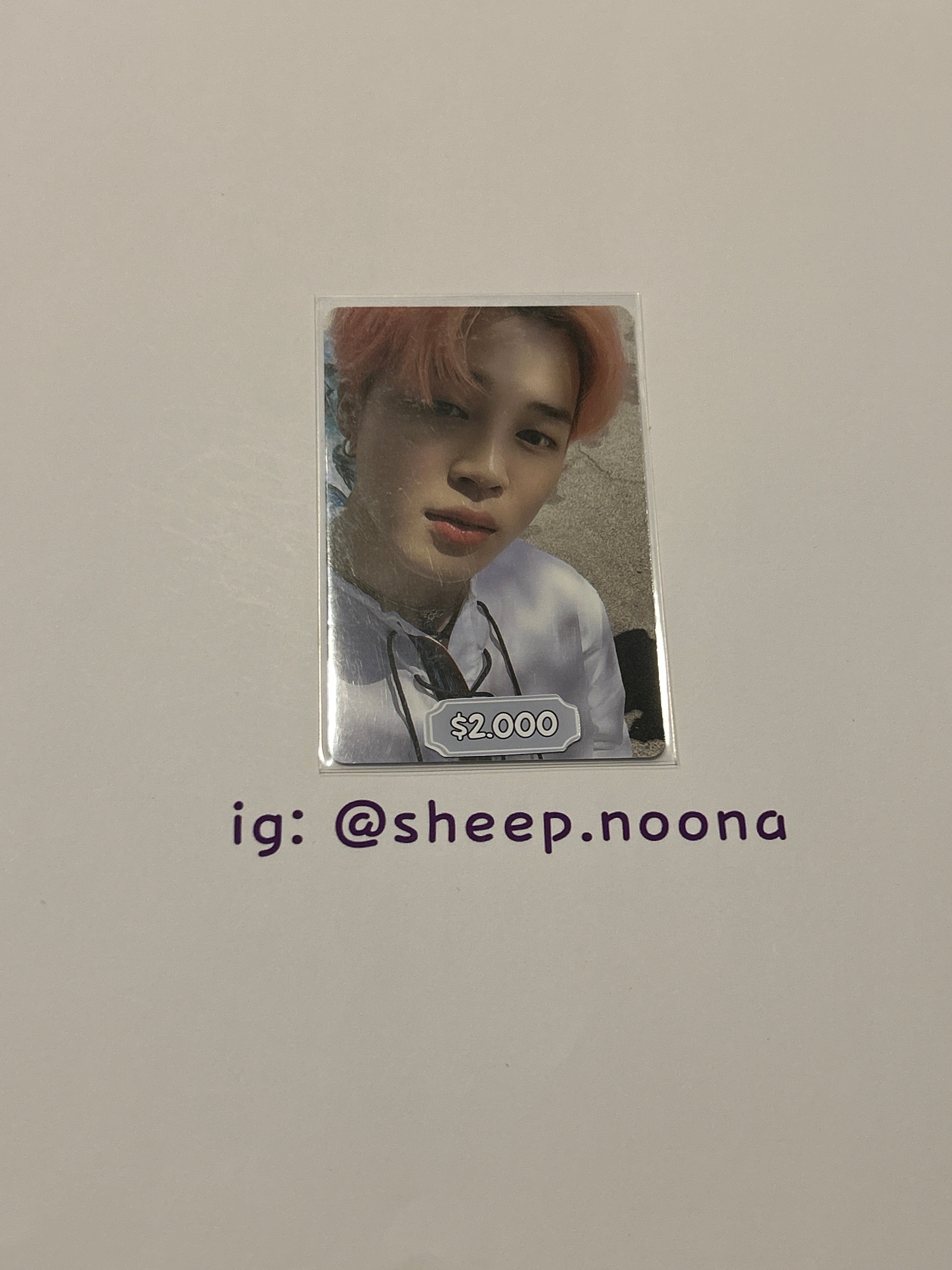 Photocards Jimin BTS