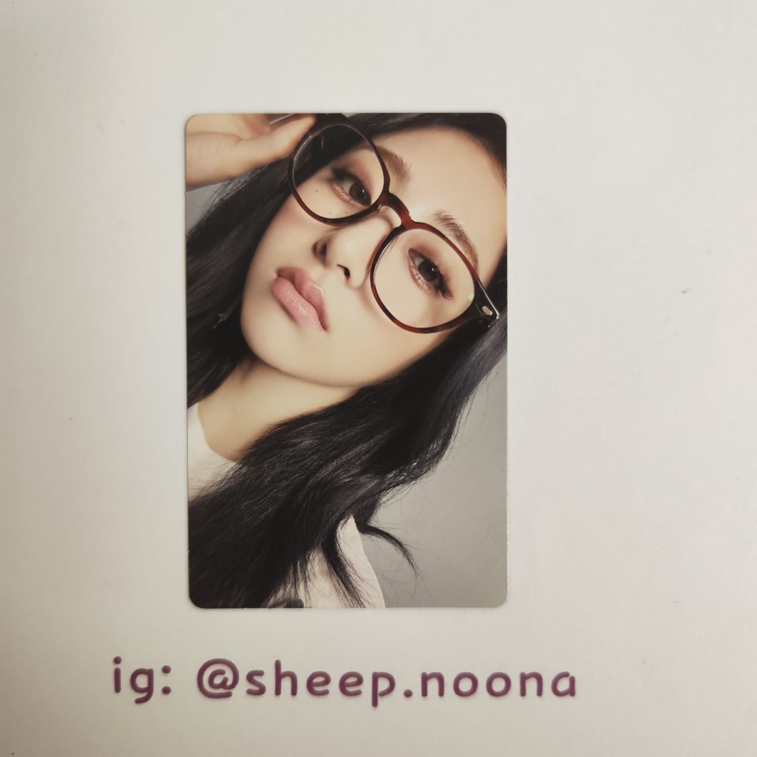 Photocards Yunjin Le Sserafim
