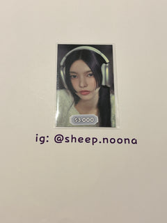 Photocards Yunah ILLIT