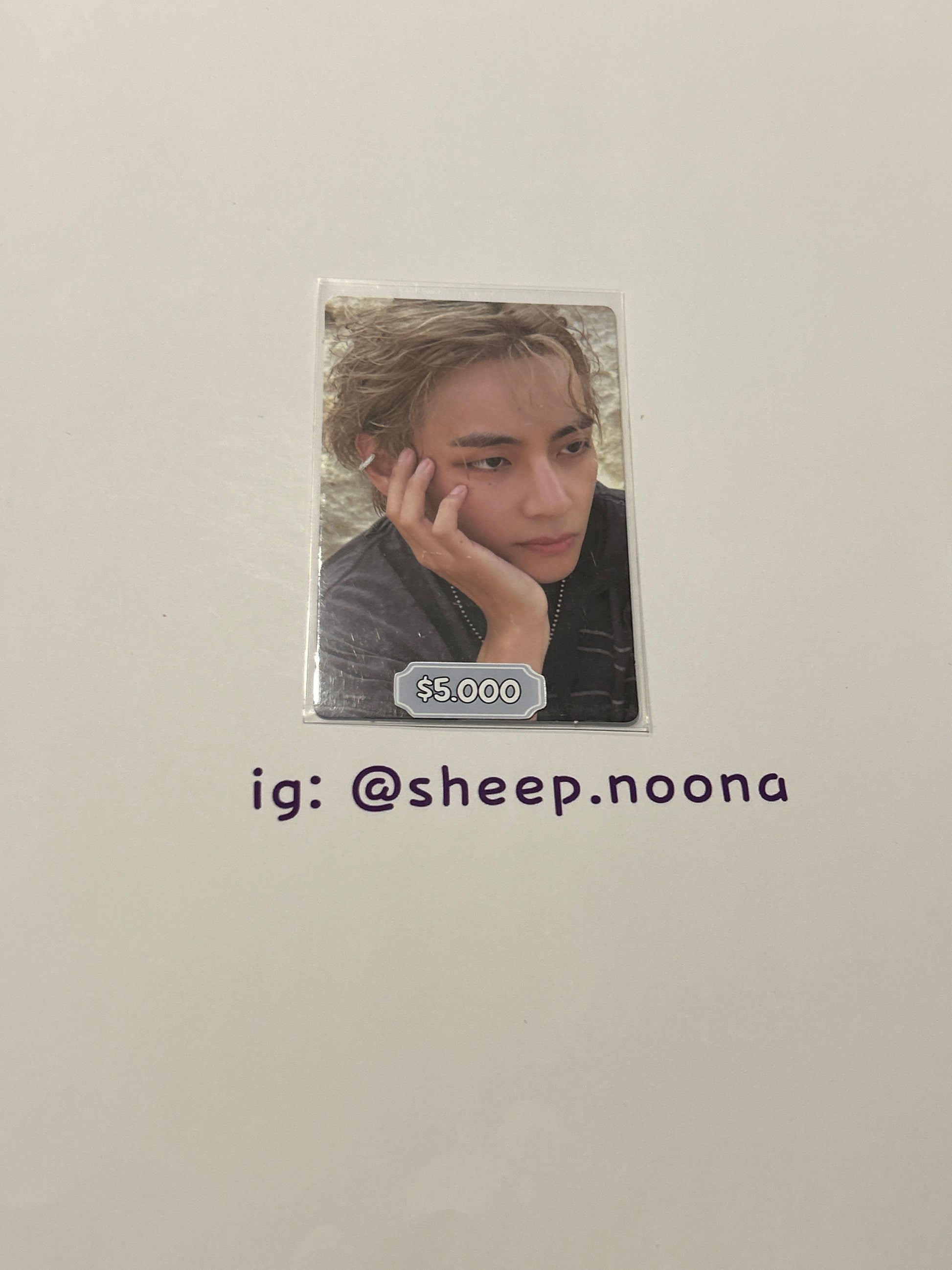 Photocards V BTS