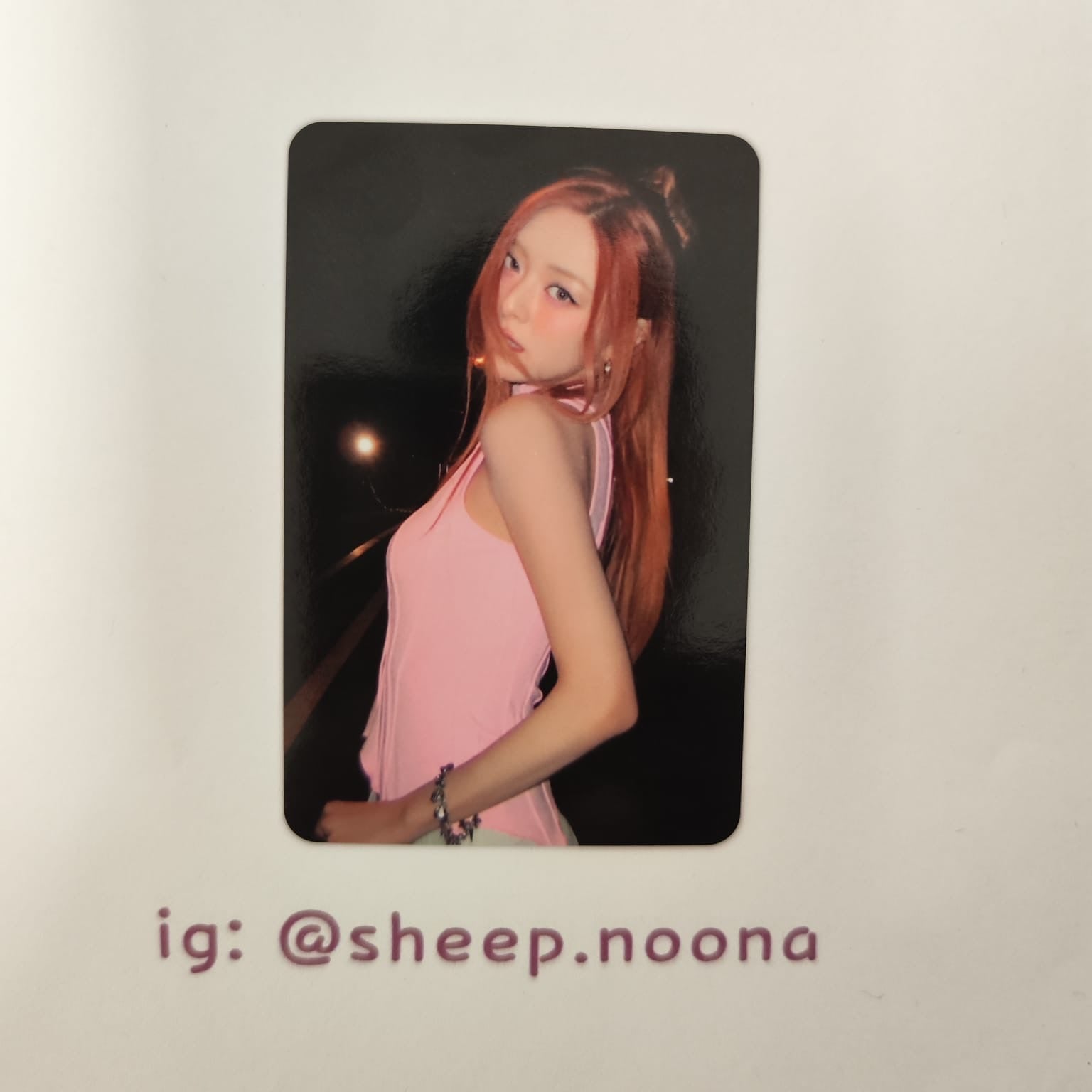 Photocards Yuna Itzy