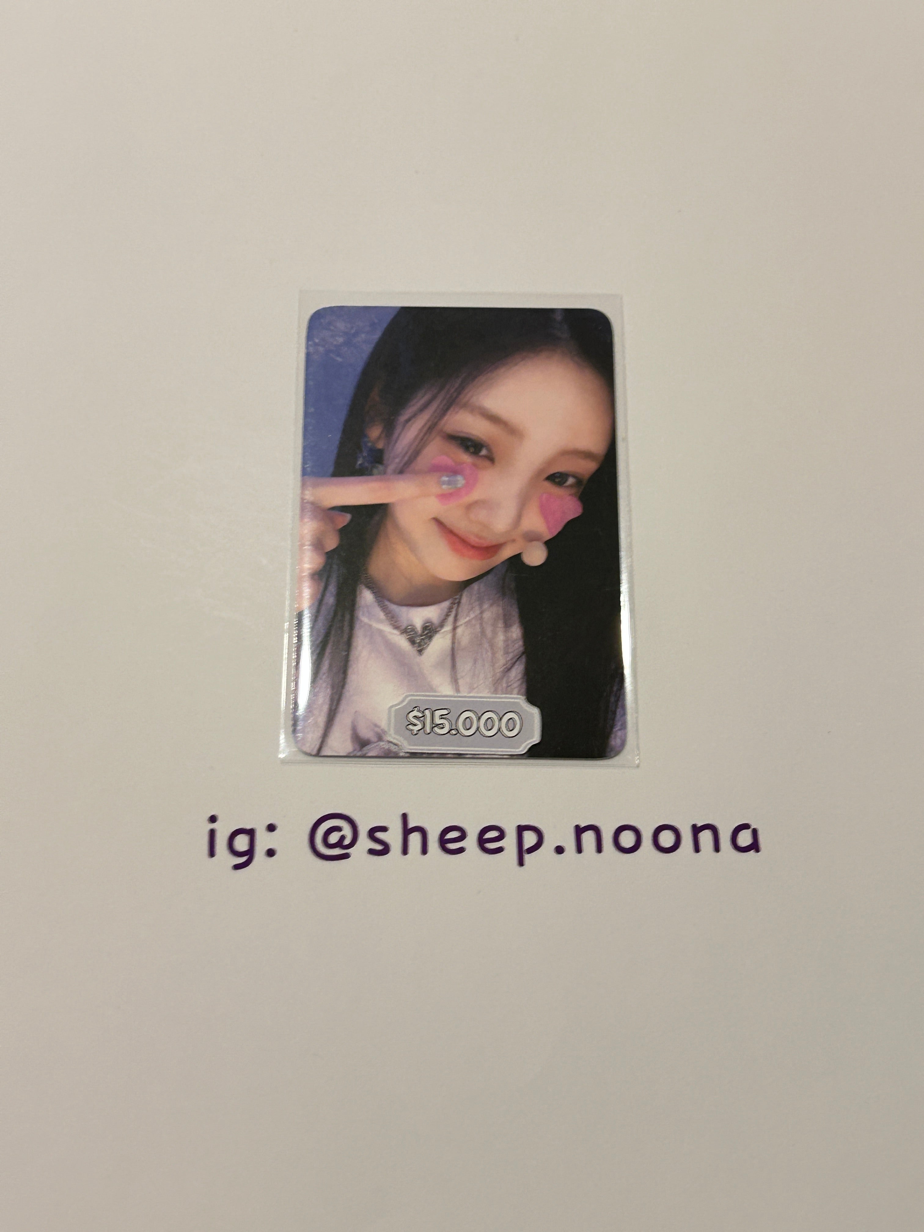 Photocards Wonhee ILLIT