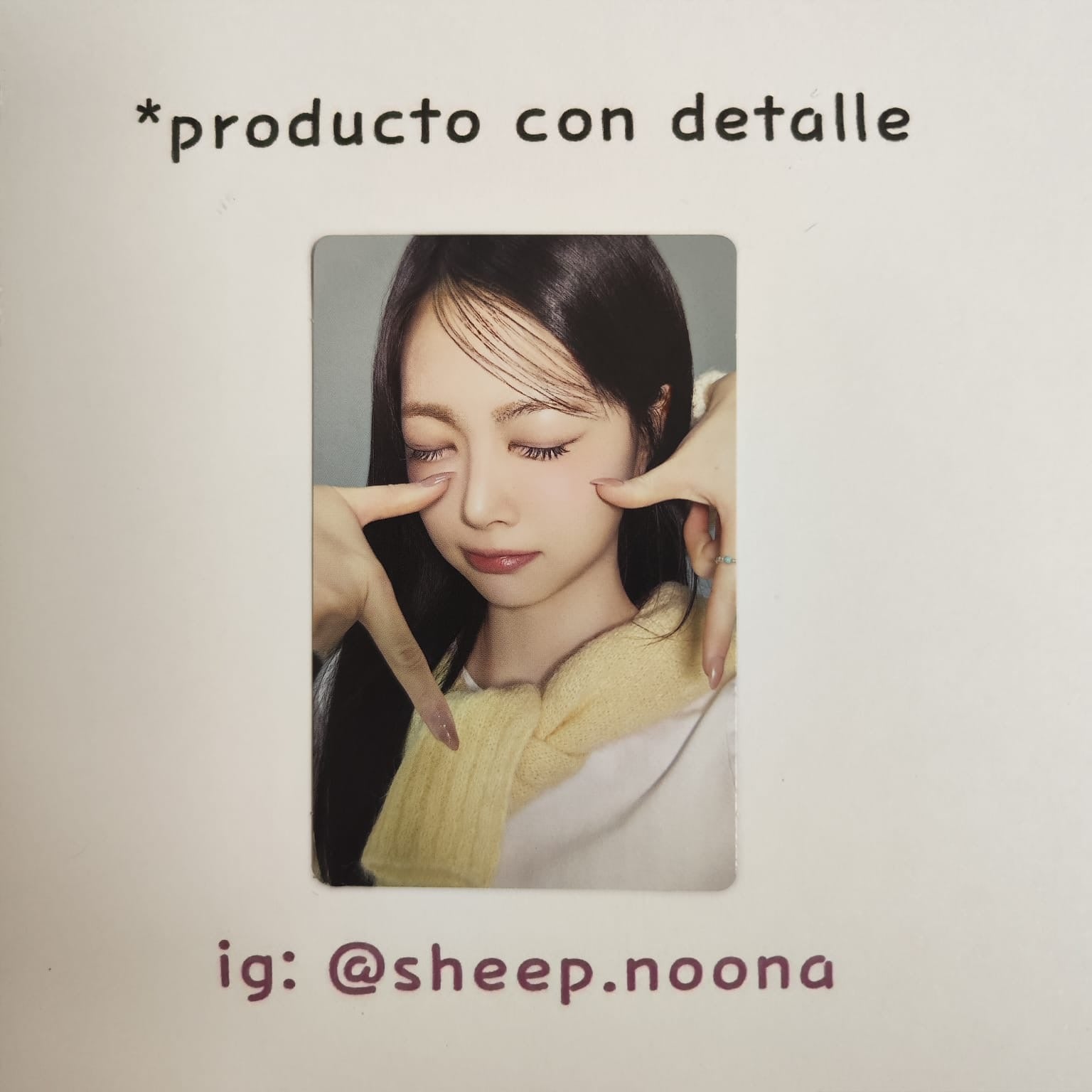 Photocards Eunchae Le Sserafim