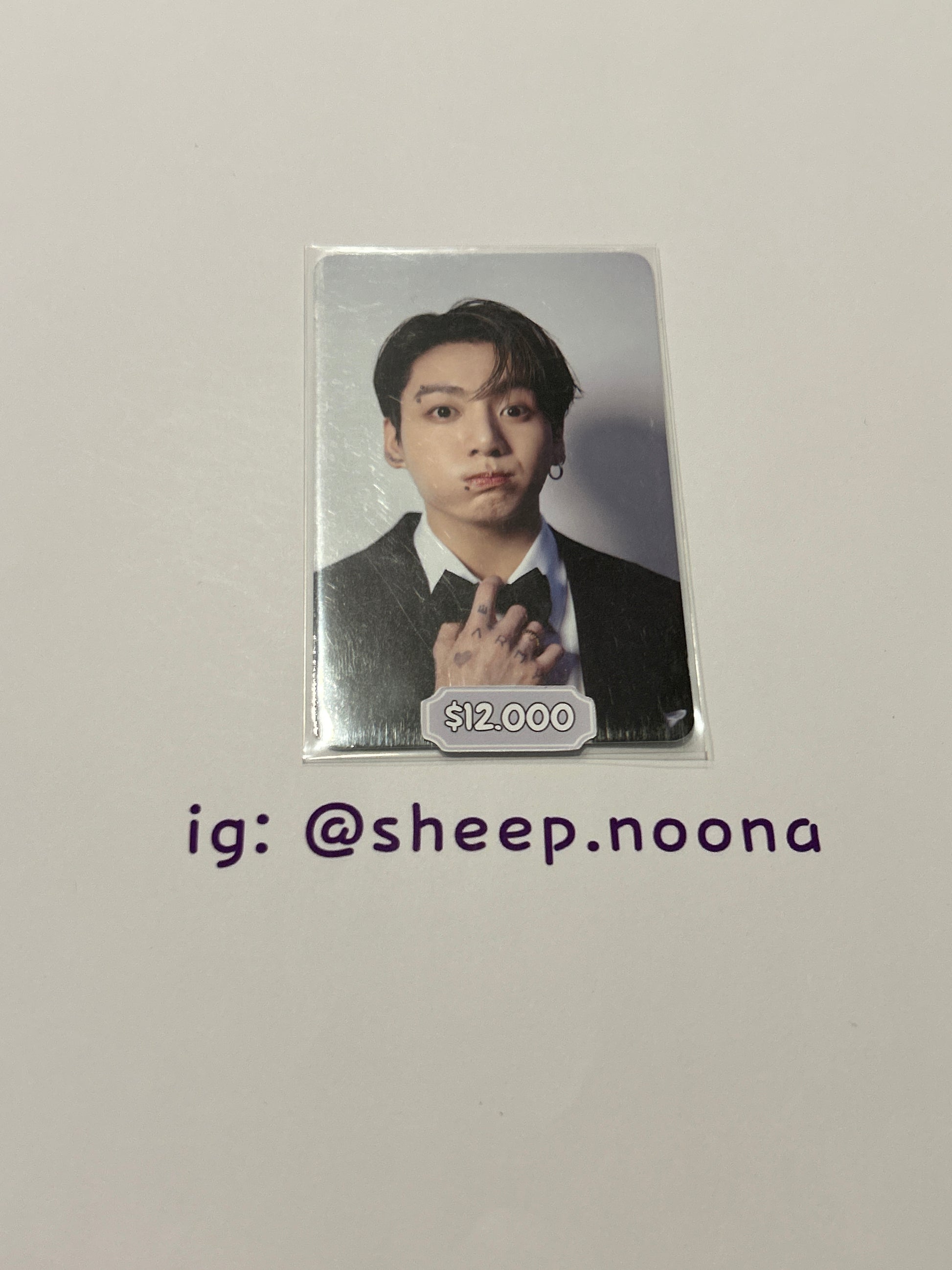 Photocards Jungkook BTS