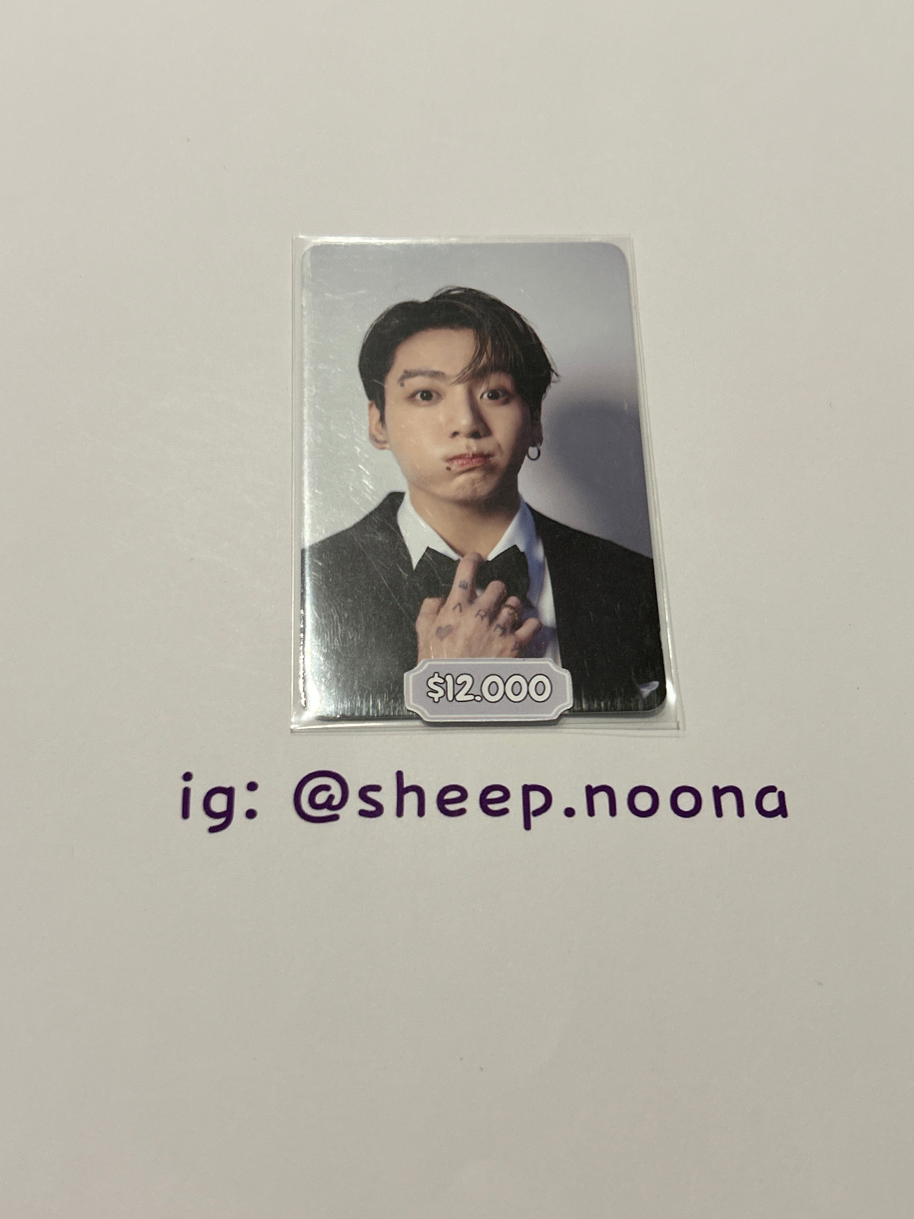 Photocards Jungkook BTS