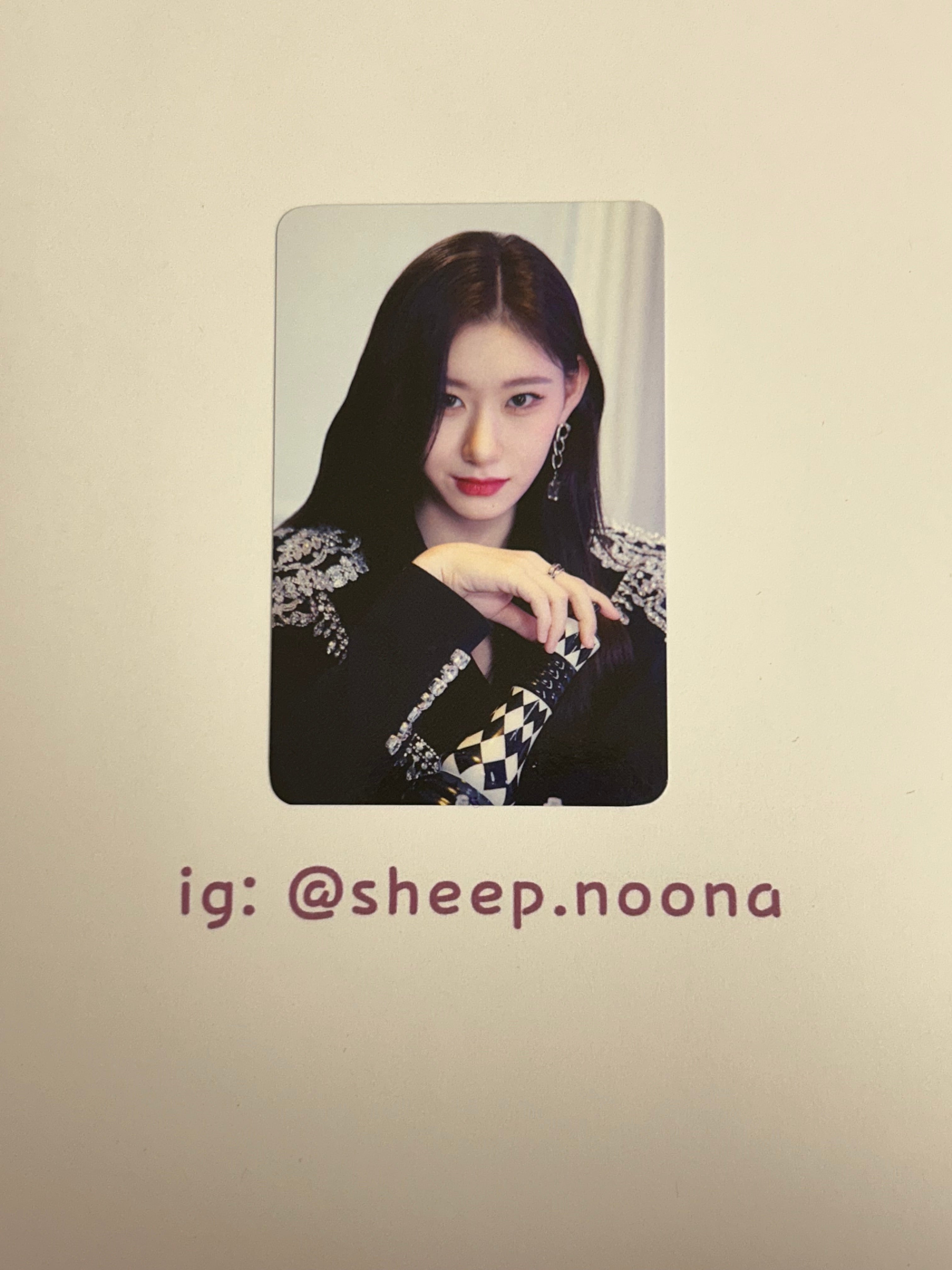 Photocards Chaeryeong Itzy