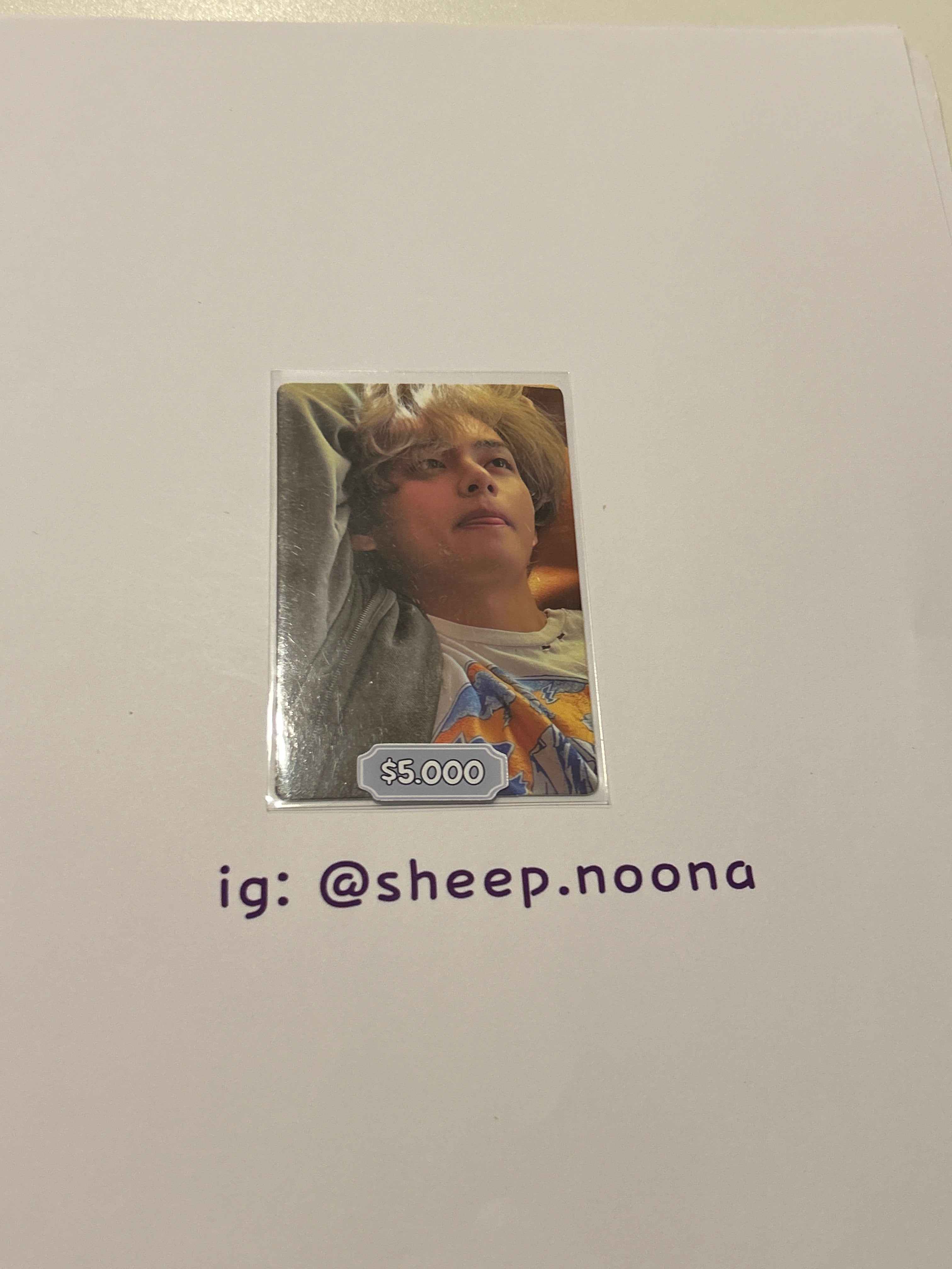 Photocards V BTS