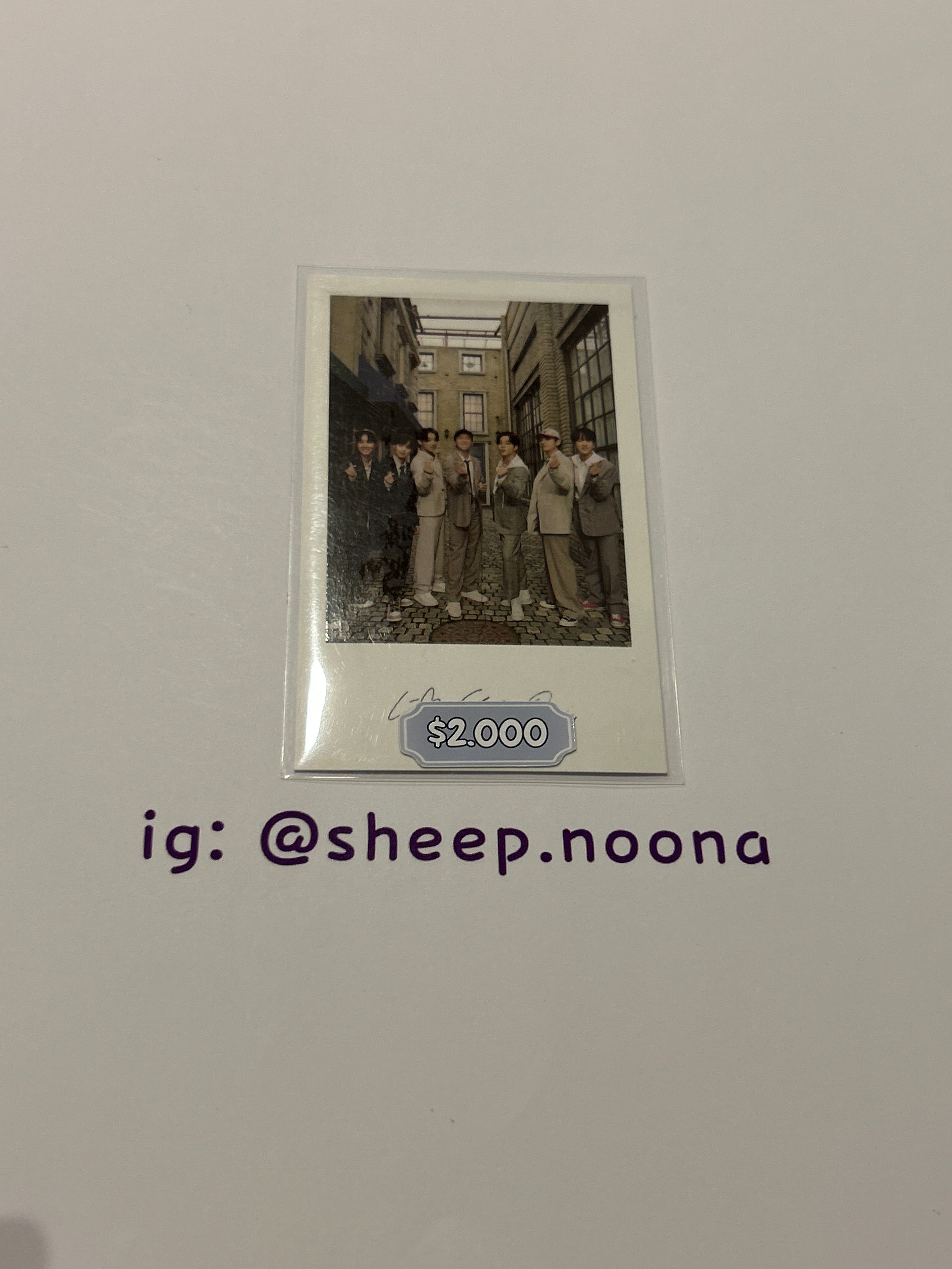 Photocards Units / Grupales BTS