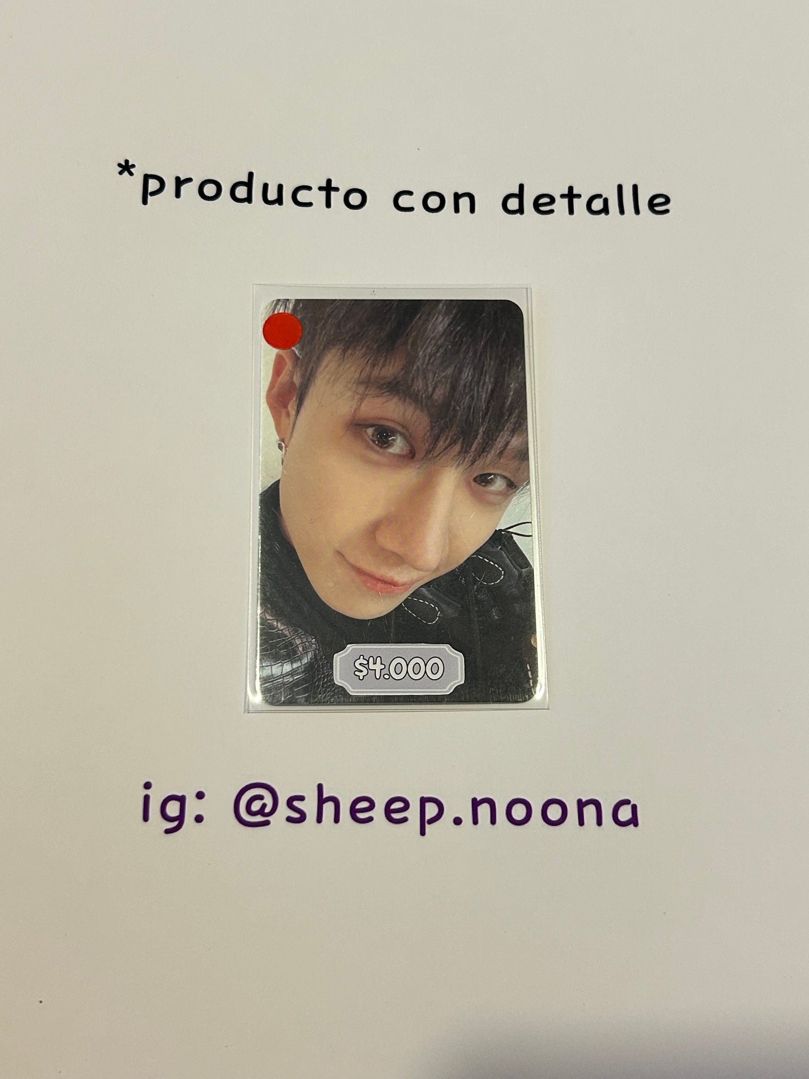 Photocards Bangchan SKZ