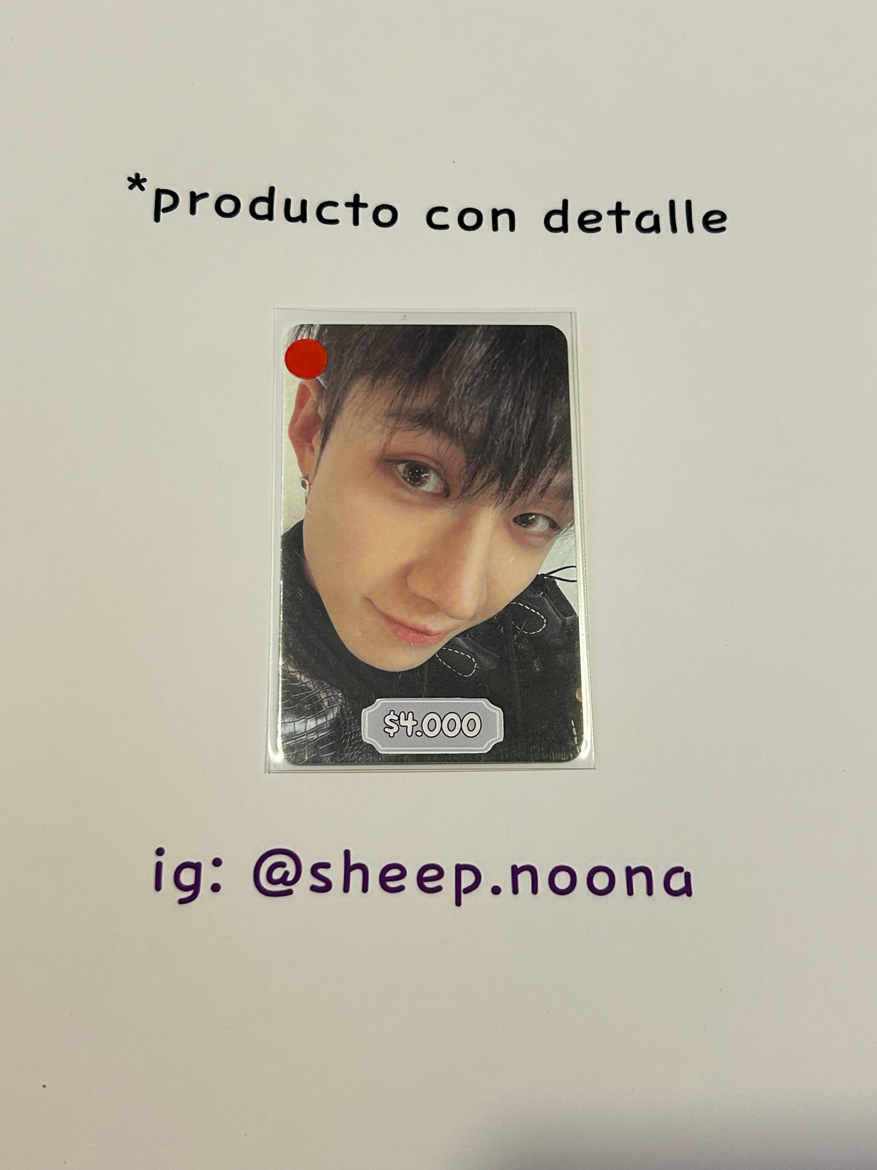 Photocards Bangchan SKZ