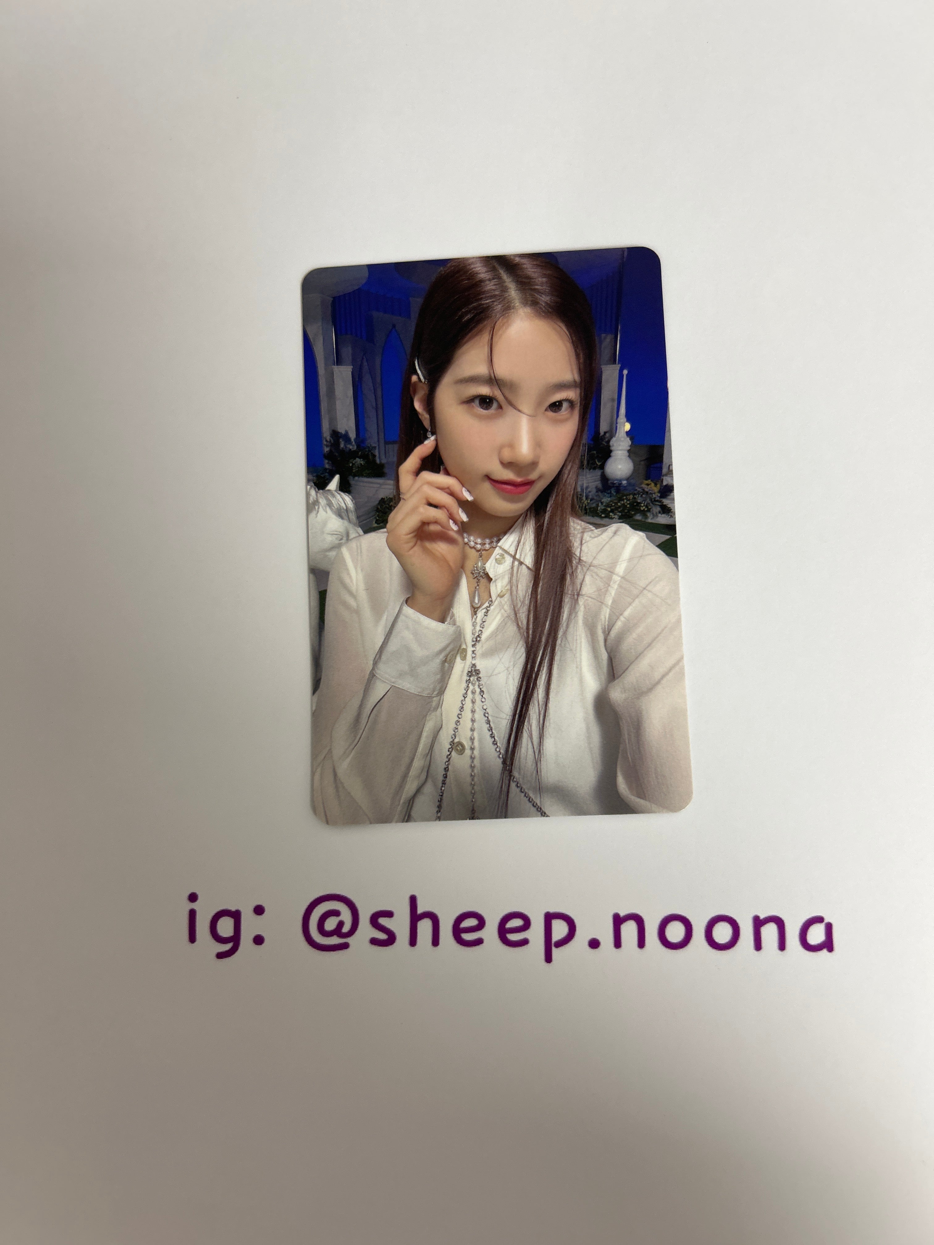 Photocard Kazuha Le Sserafim
