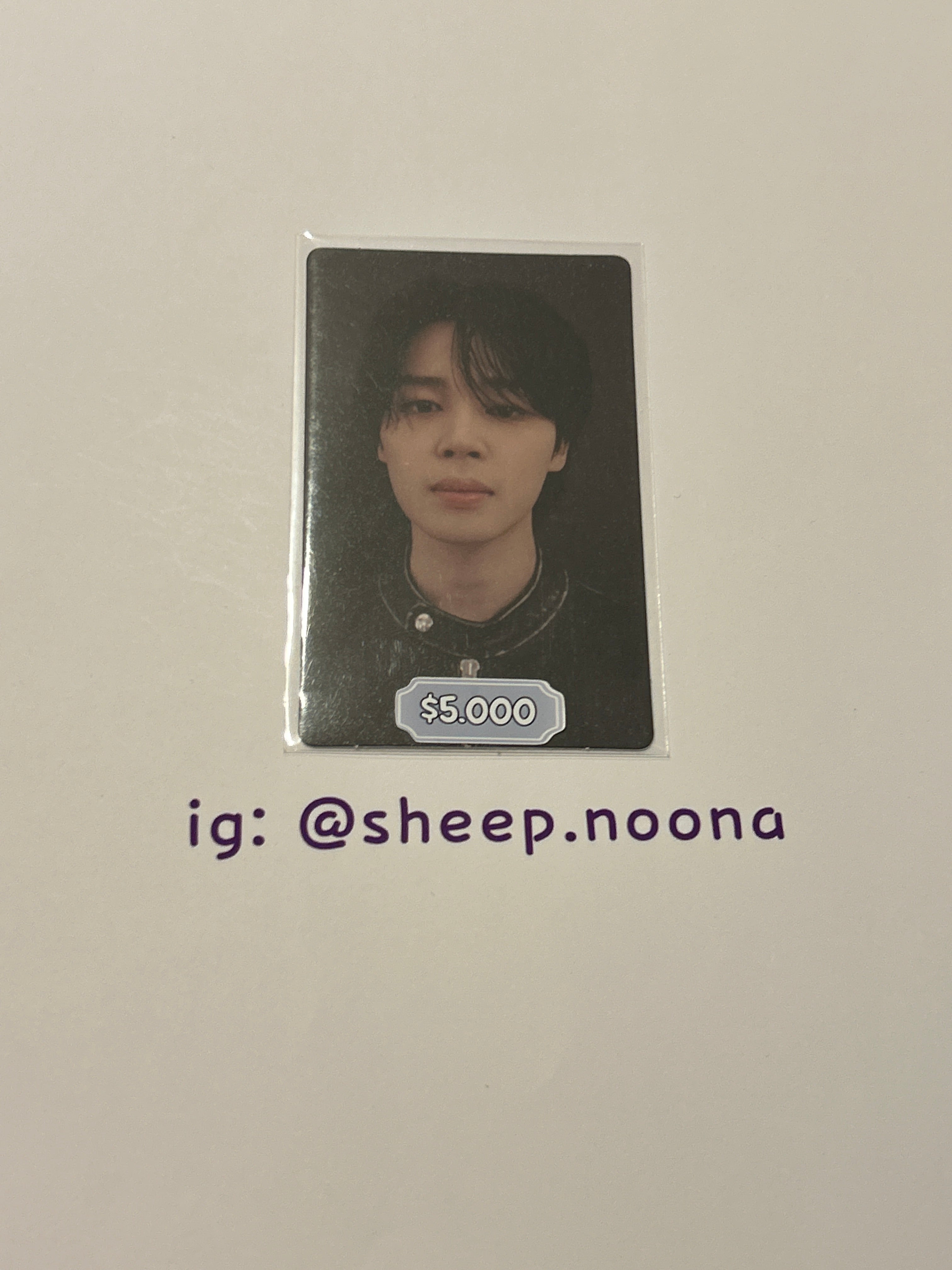 Photocards Jimin BTS