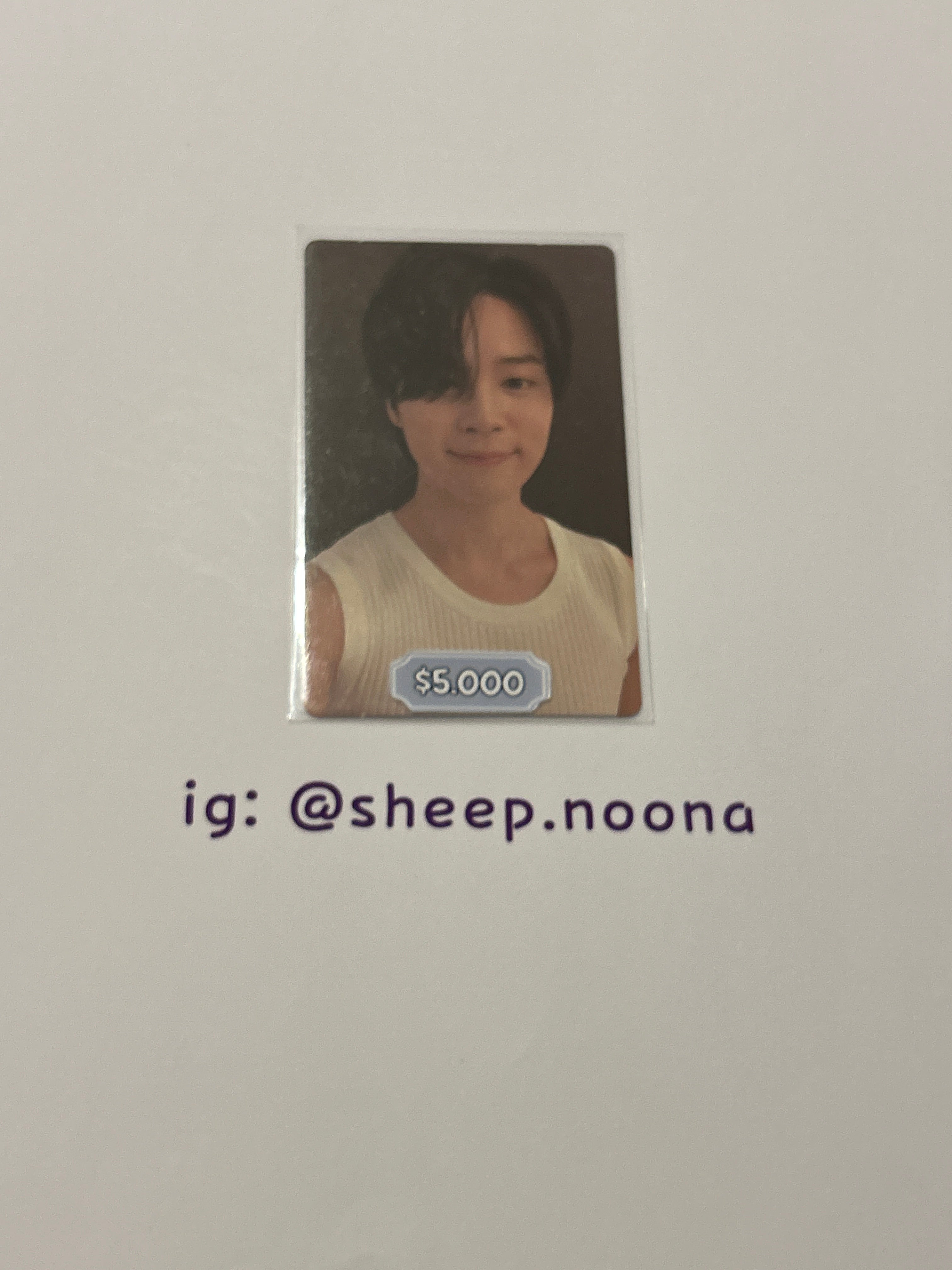 Photocards Jimin BTS