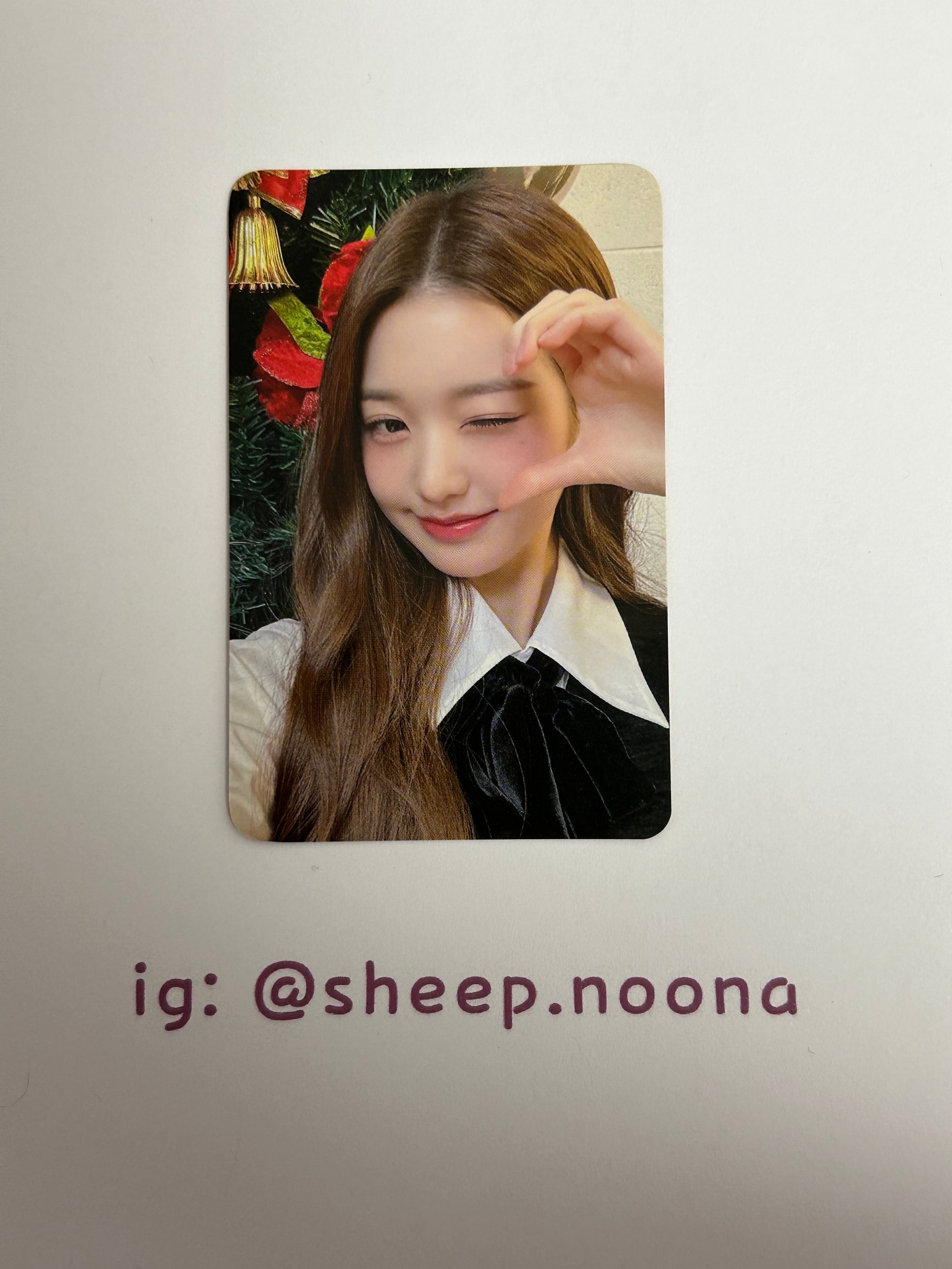 Photocard Wonyoung Ive