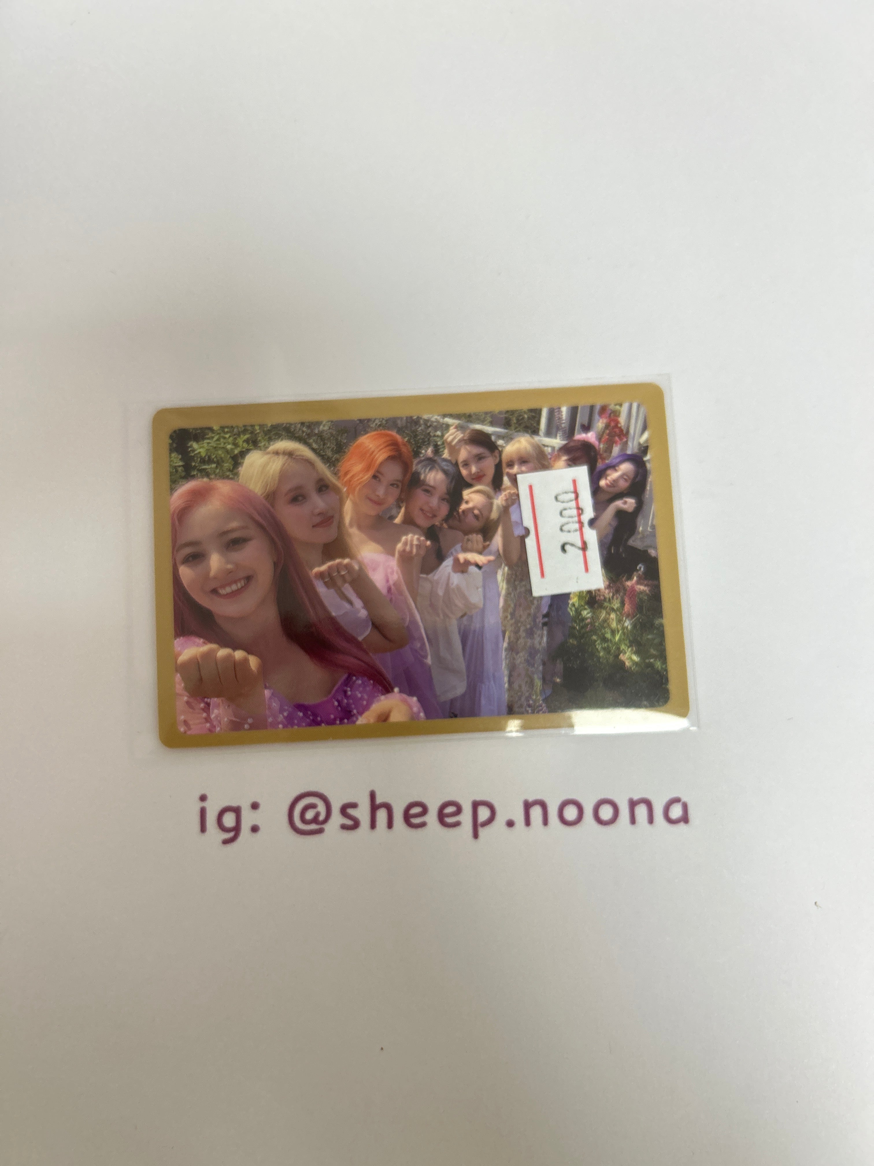 Photocards Units / Grupales Twice