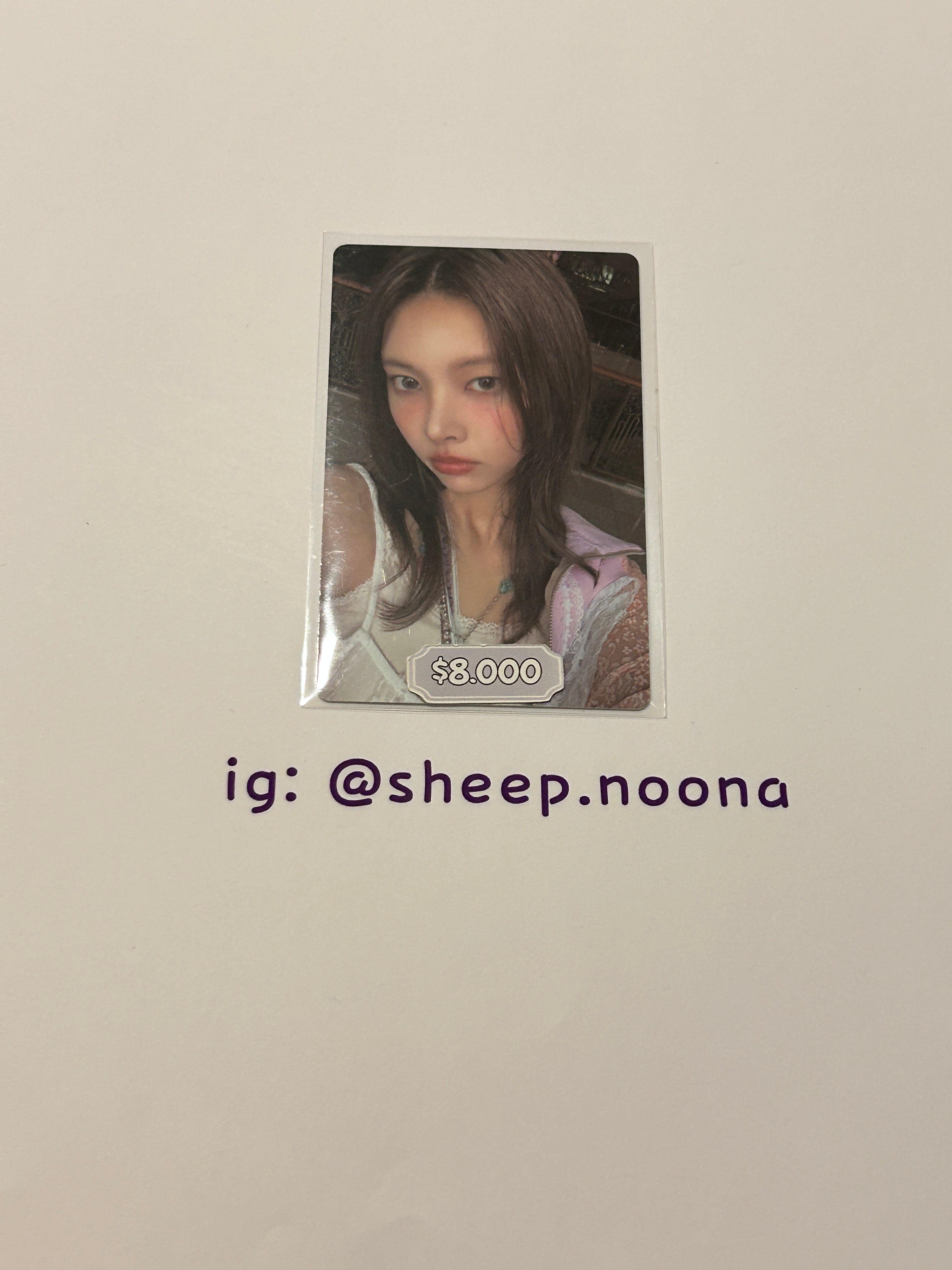 Photocards Yunah ILLIT