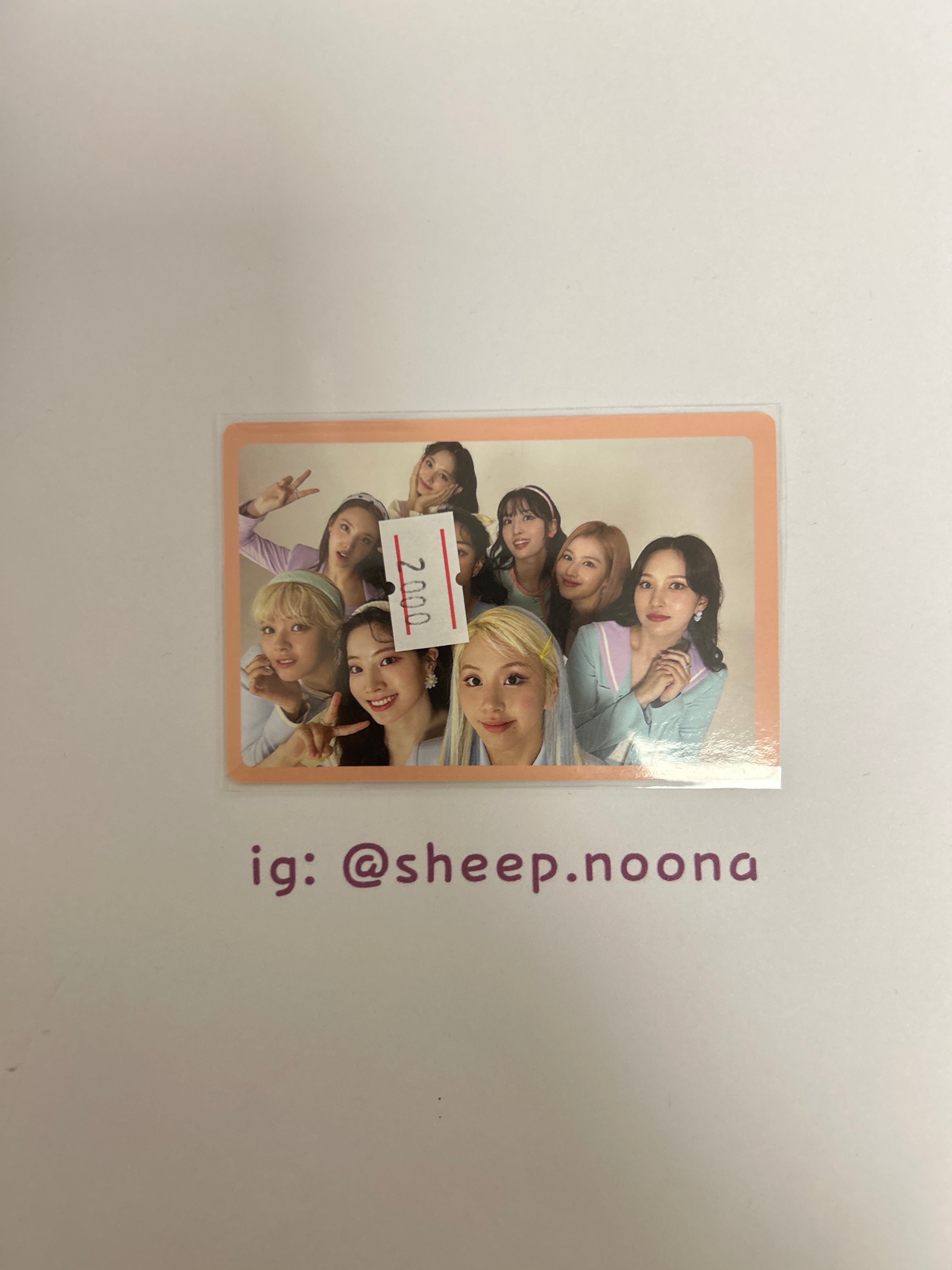 Photocards Units / Grupales Twice