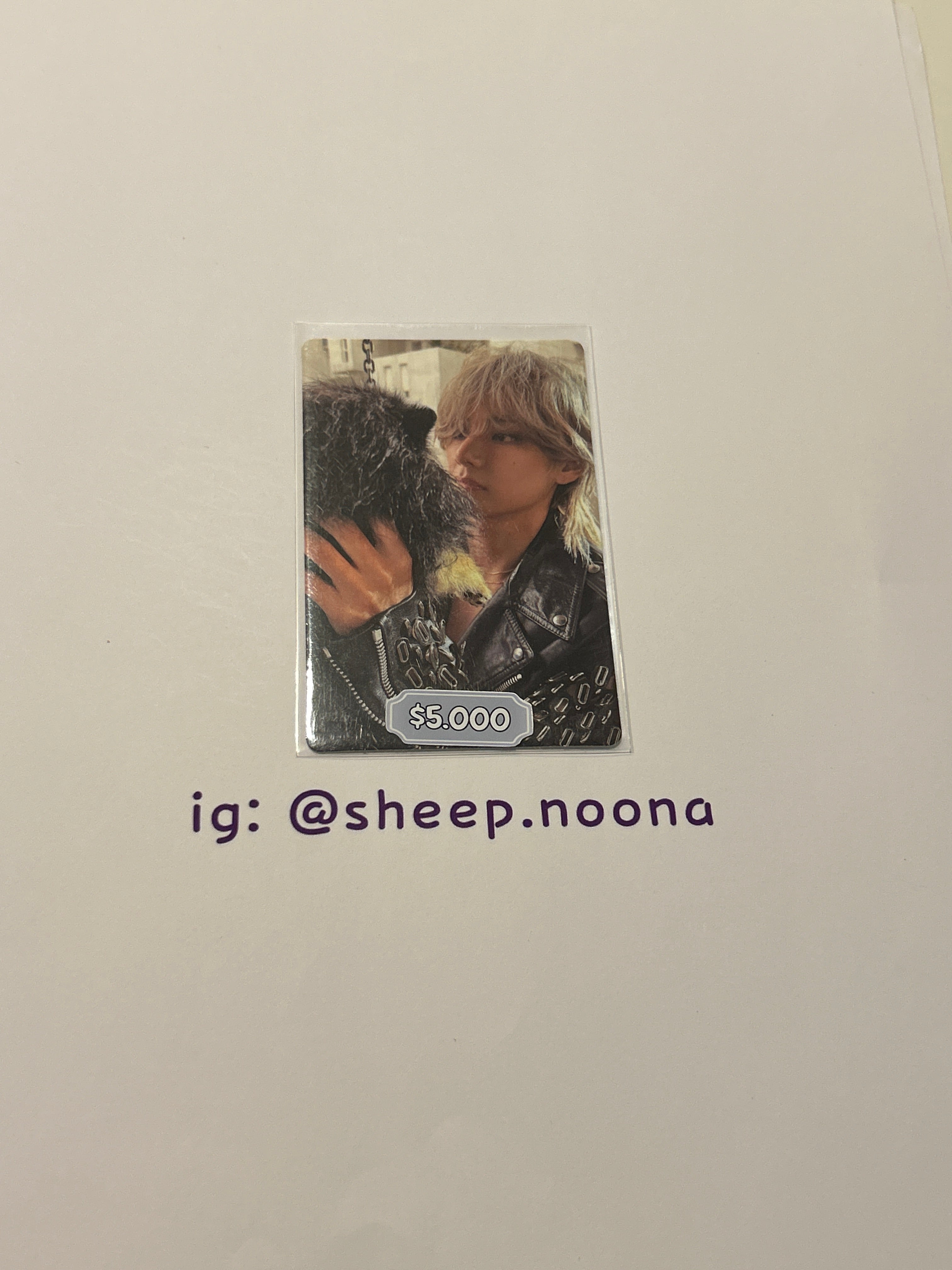 Photocards V BTS